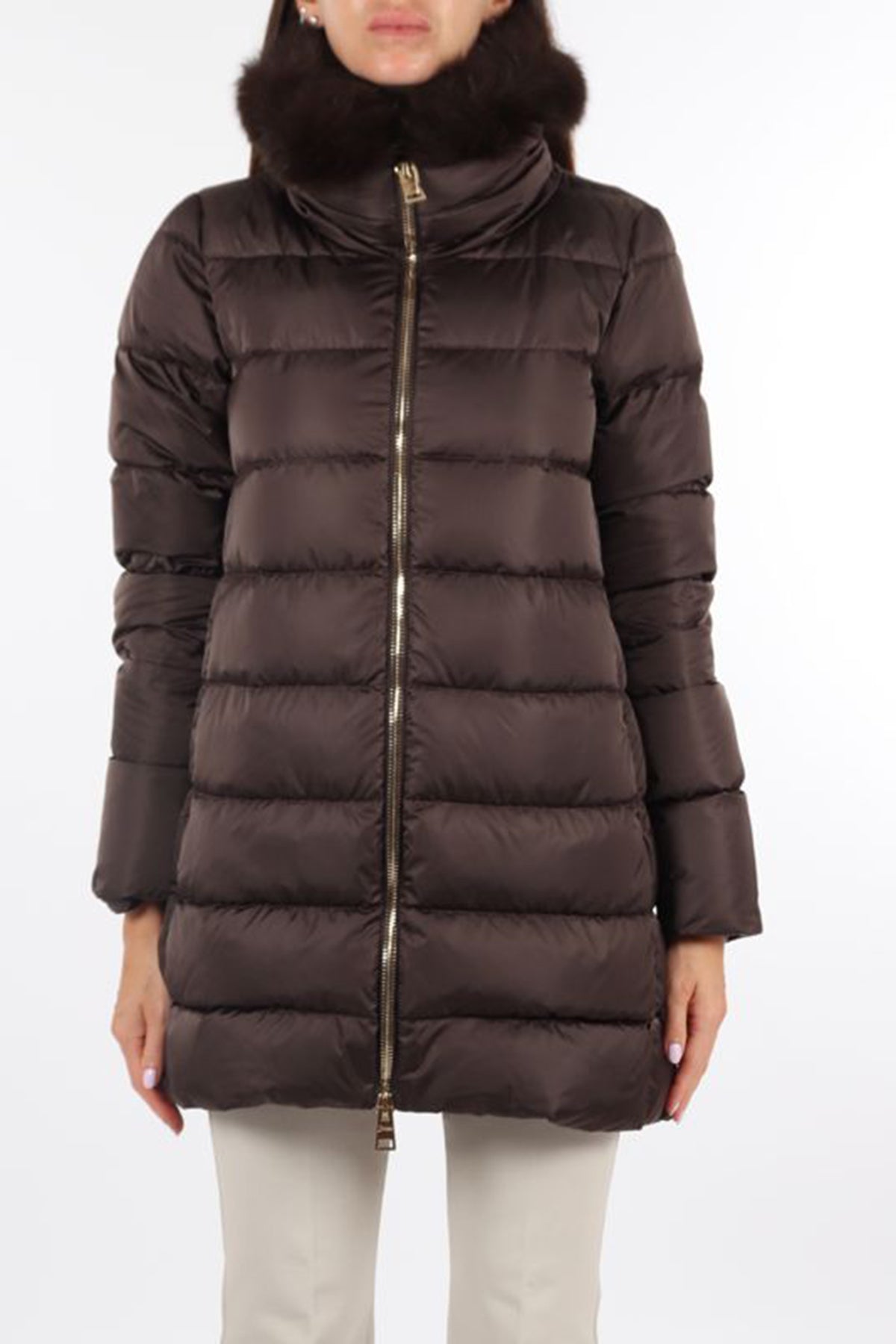 Herno Polar-Tech Kürklü Yaka Puffer Mont-Libas Trendy Fashion Store