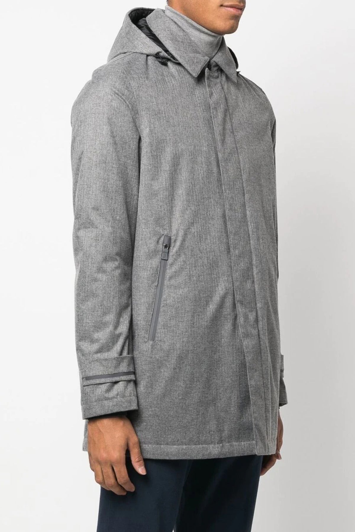 Herno Laminar Kapüşonlu Kaban-Libas Trendy Fashion Store