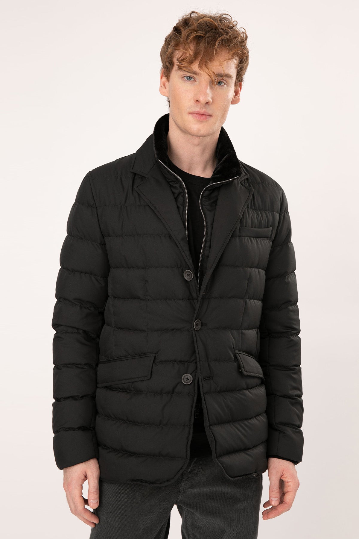 Herno Demonte İç Yelekli Puffer Mont-Libas Trendy Fashion Store