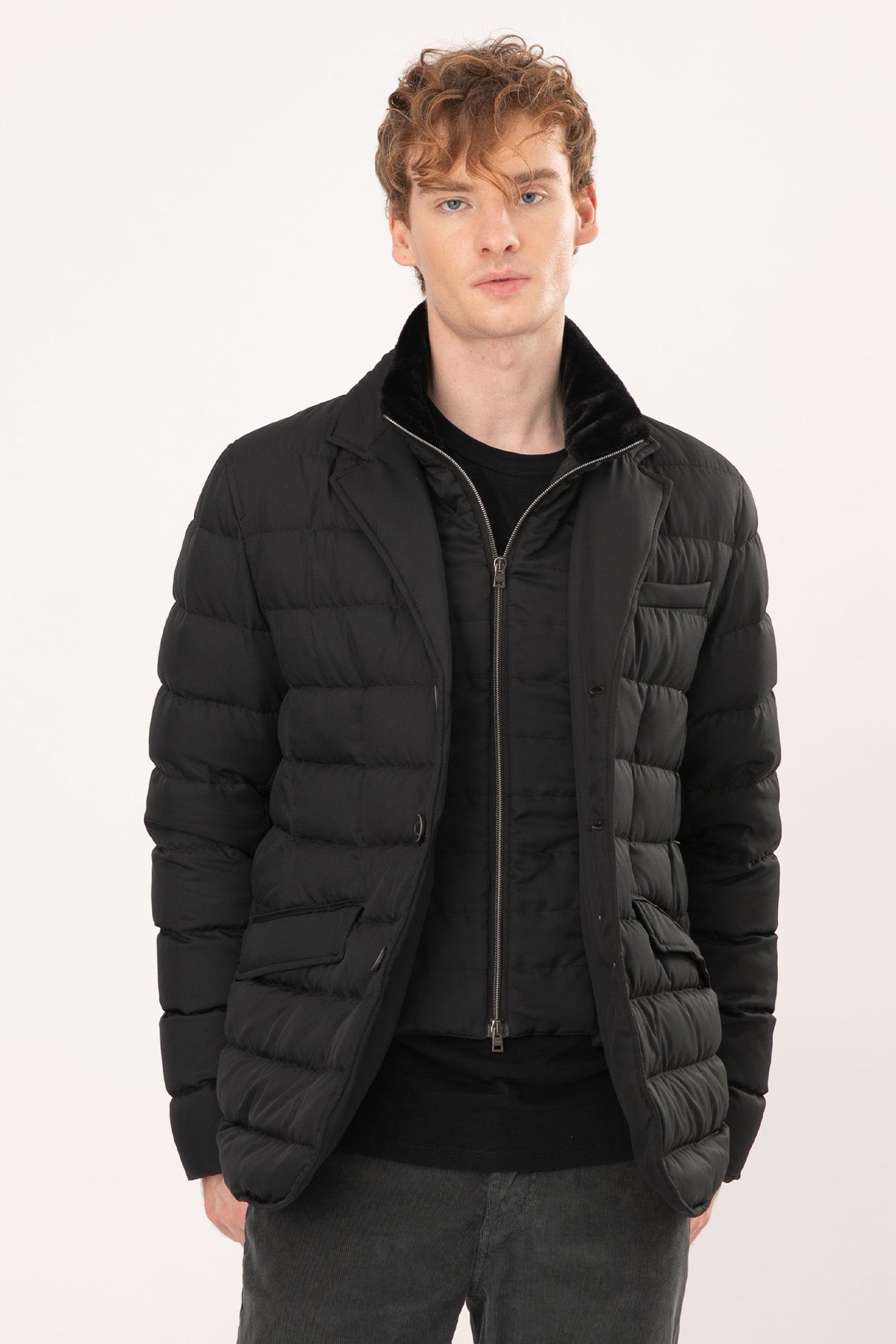 Herno Demonte İç Yelekli Puffer Mont-Libas Trendy Fashion Store