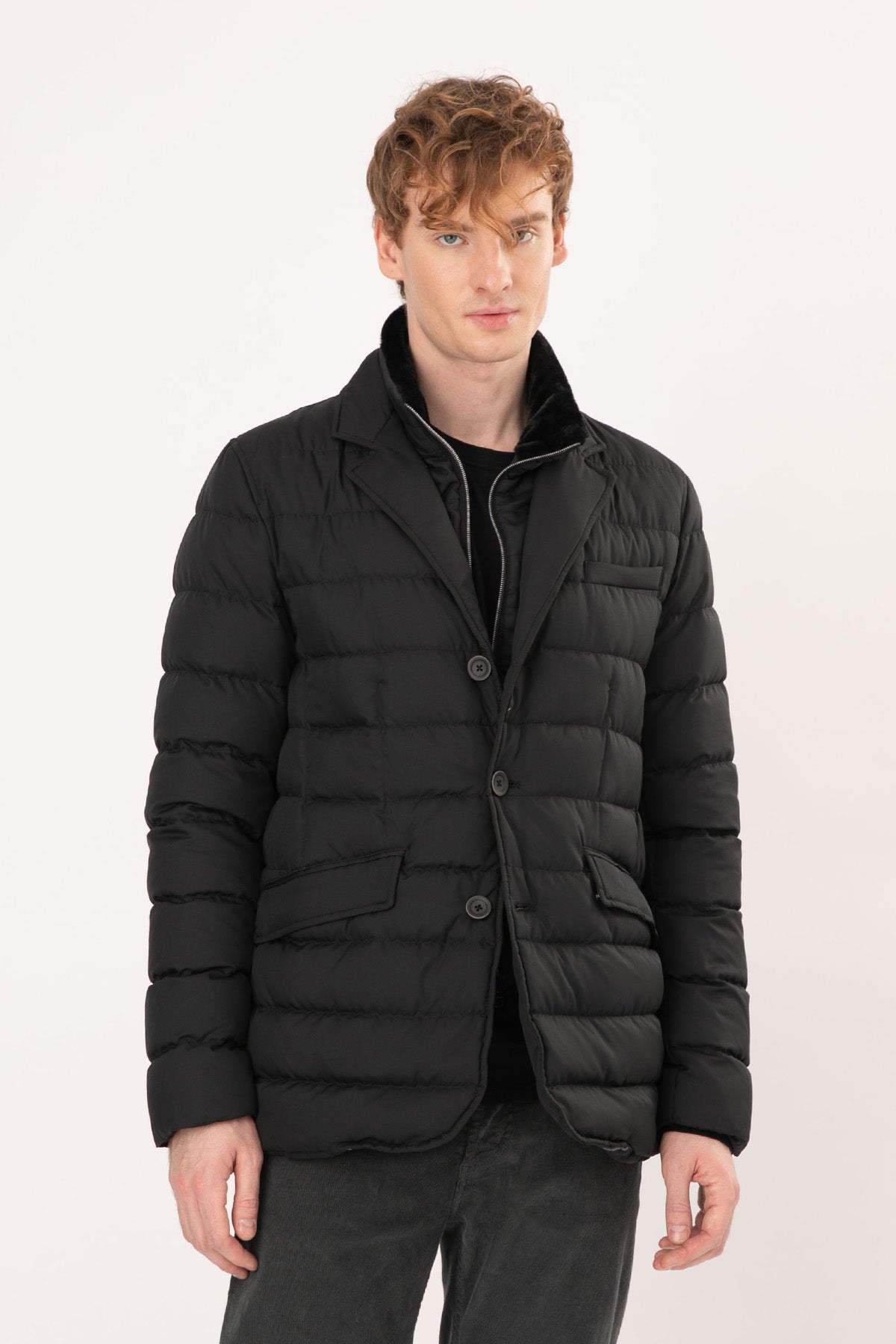 Herno Demonte İç Yelekli Puffer Mont-Libas Trendy Fashion Store