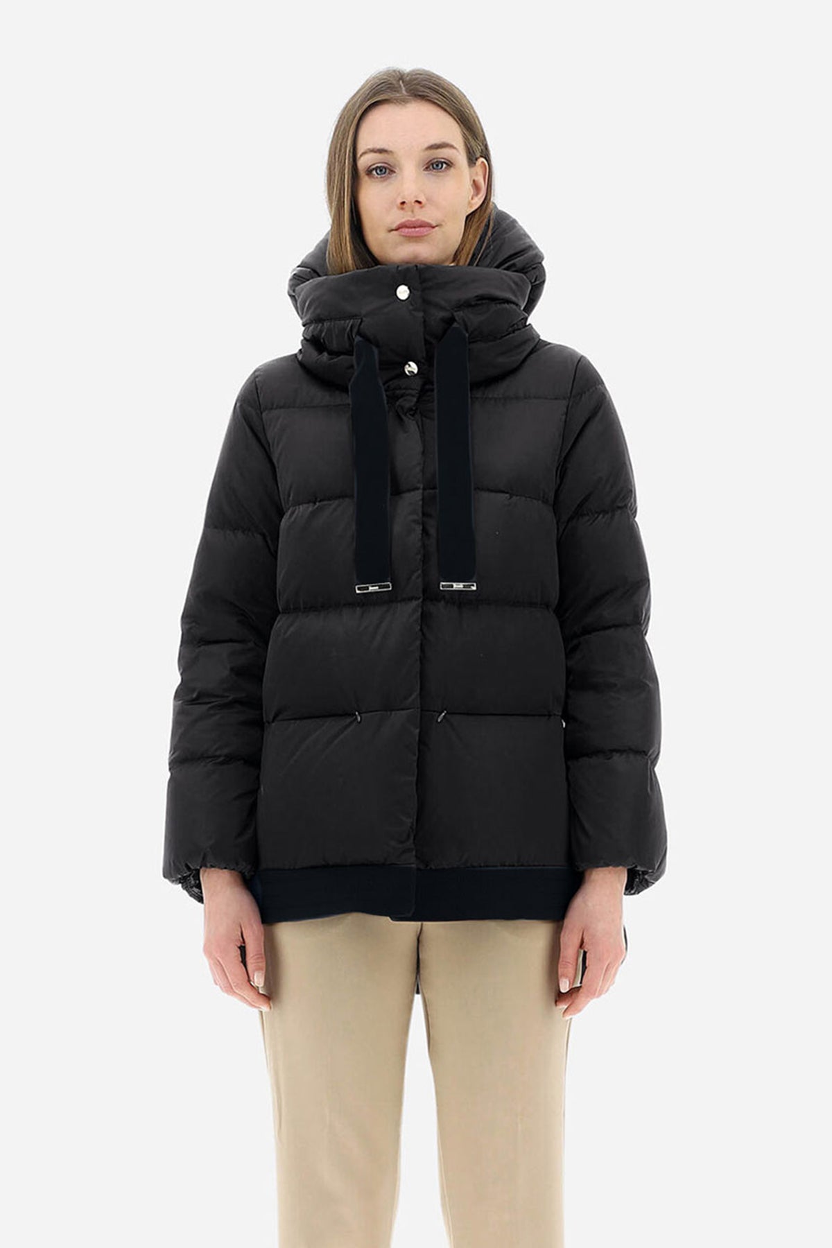 Herno Kapüşonlu Puffer Kaban-Libas Trendy Fashion Store