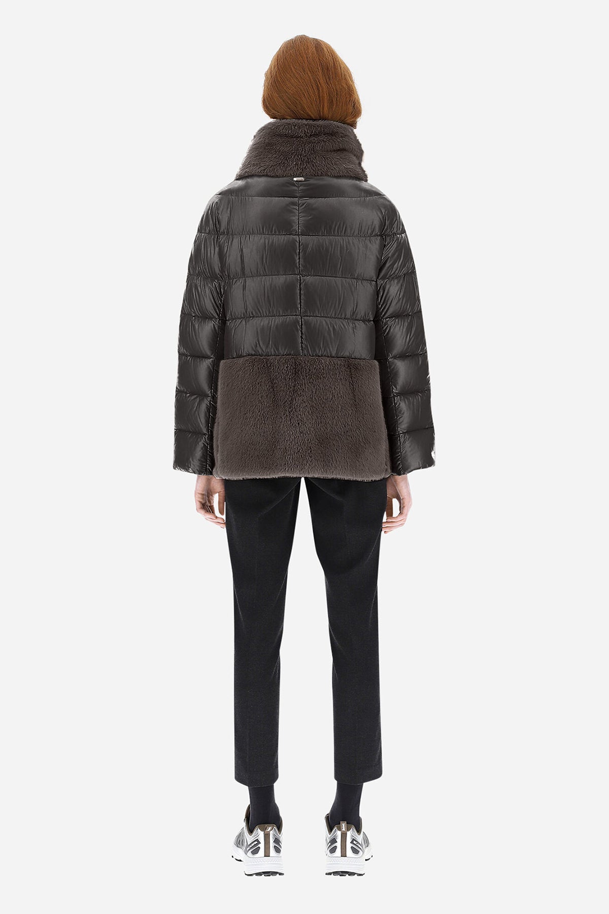 Herno Kürk Detaylı Puffer Mont-Libas Trendy Fashion Store