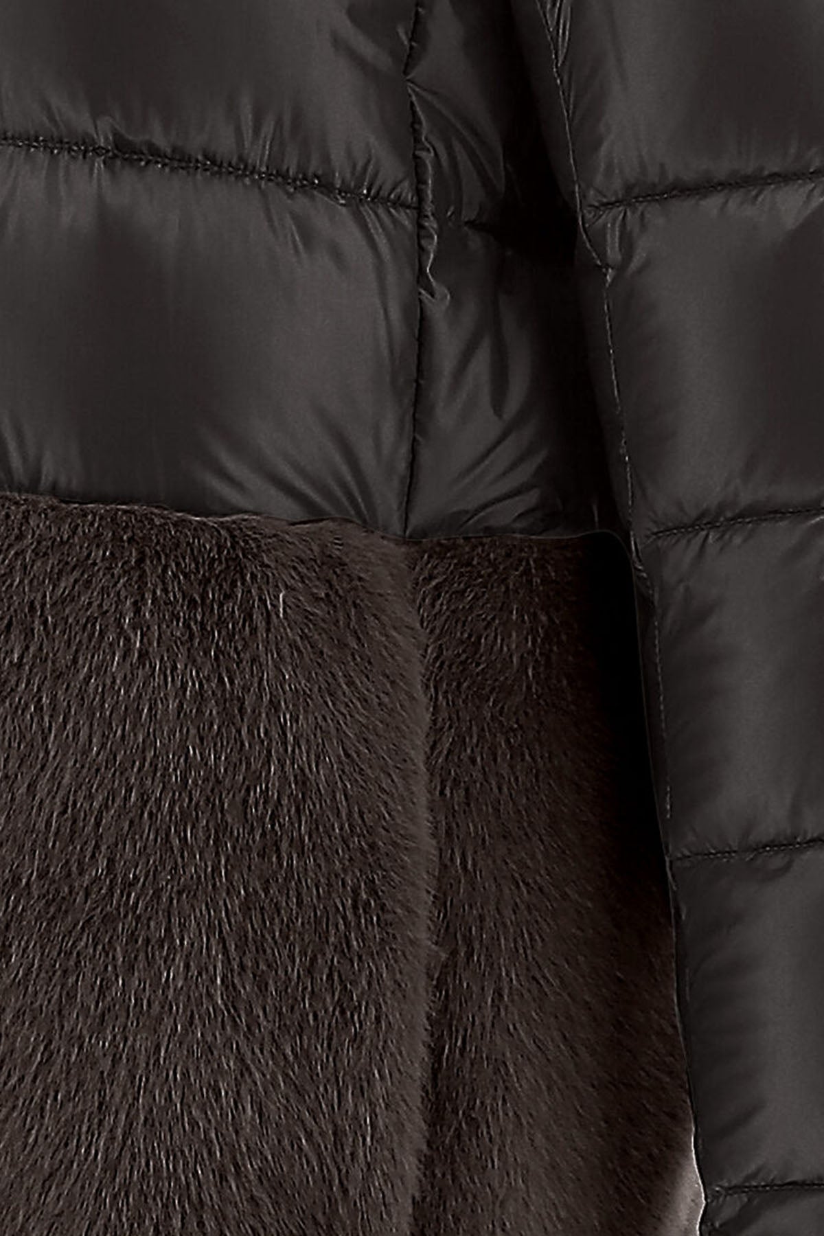 Herno Kürk Detaylı Puffer Mont-Libas Trendy Fashion Store