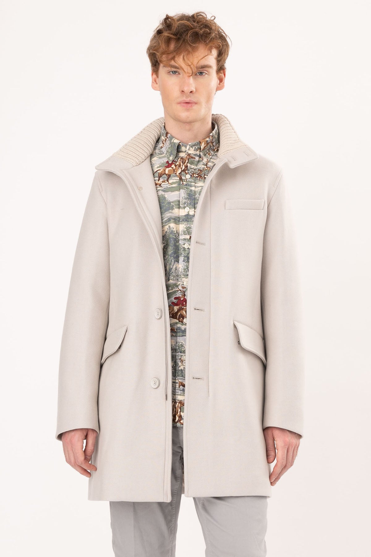 Herno Yün Kaban-Libas Trendy Fashion Store