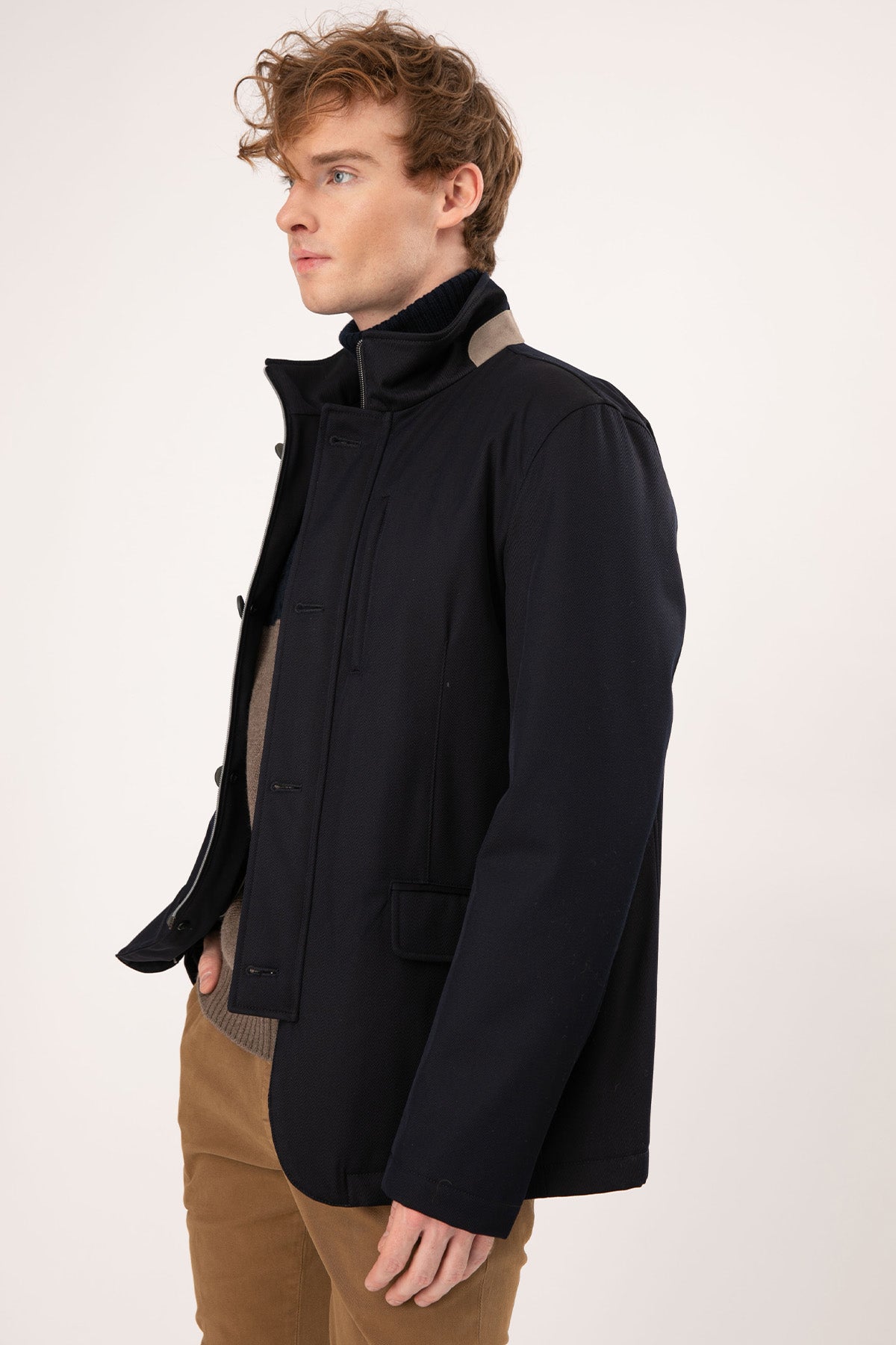 Herno Dik Yaka Mont-Libas Trendy Fashion Store