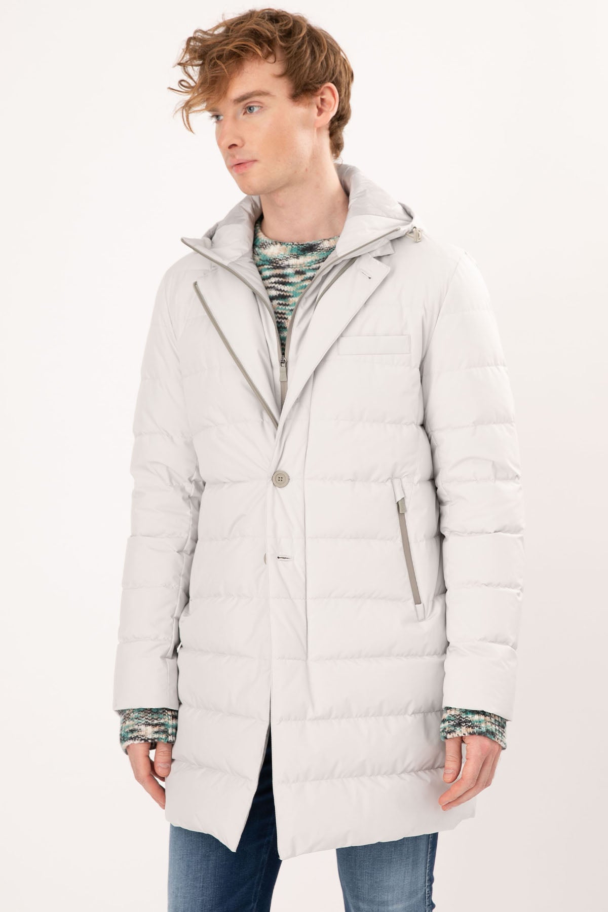 Herno Laminar Demonte İç Yelekli Puffer Kaban-Libas Trendy Fashion Store