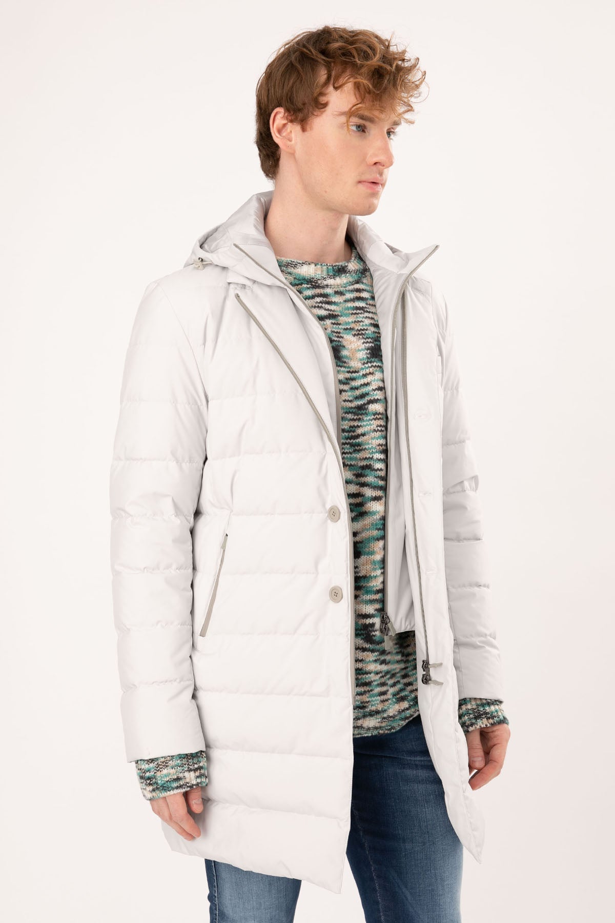 Herno Laminar Demonte İç Yelekli Puffer Kaban-Libas Trendy Fashion Store