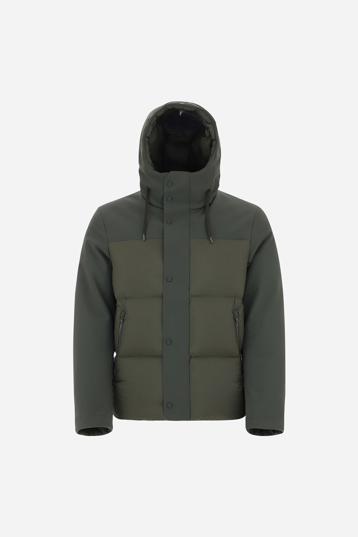 Herno Kapüşonlu Streç Puffer Mont-Libas Trendy Fashion Store