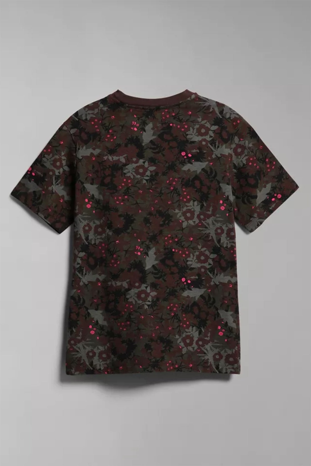 Napapijri Çiçek Desenli T-shirt-Libas Trendy Fashion Store