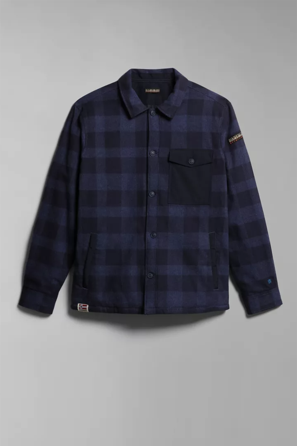 Napapijri Ekoseli Cep Detaylı Gömlek Ceket-Libas Trendy Fashion Store