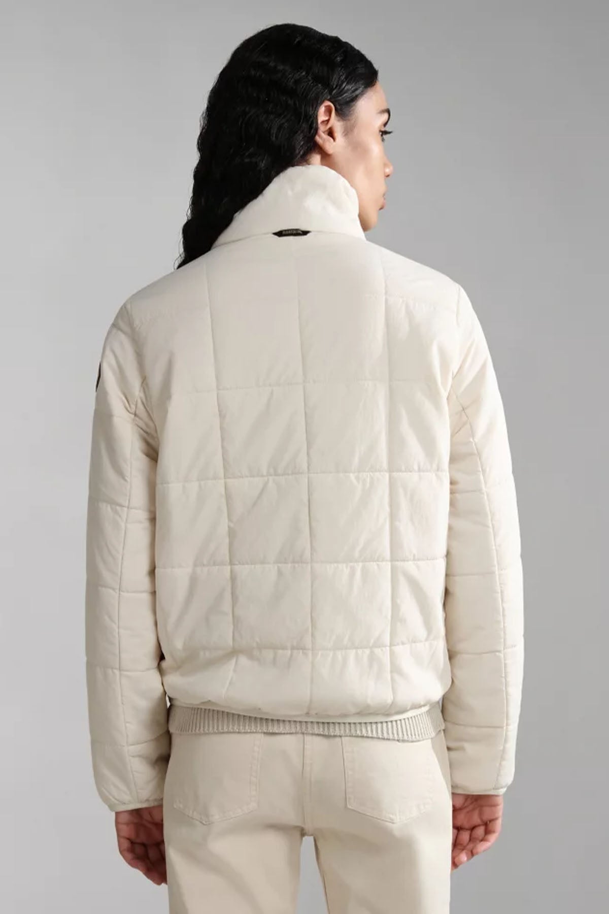 Napapijri Soderman Dik Yaka İnce Puffer Mont-Libas Trendy Fashion Store