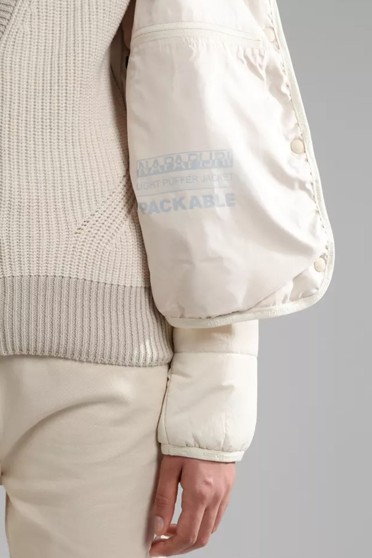 Napapijri Soderman Dik Yaka İnce Puffer Mont-Libas Trendy Fashion Store