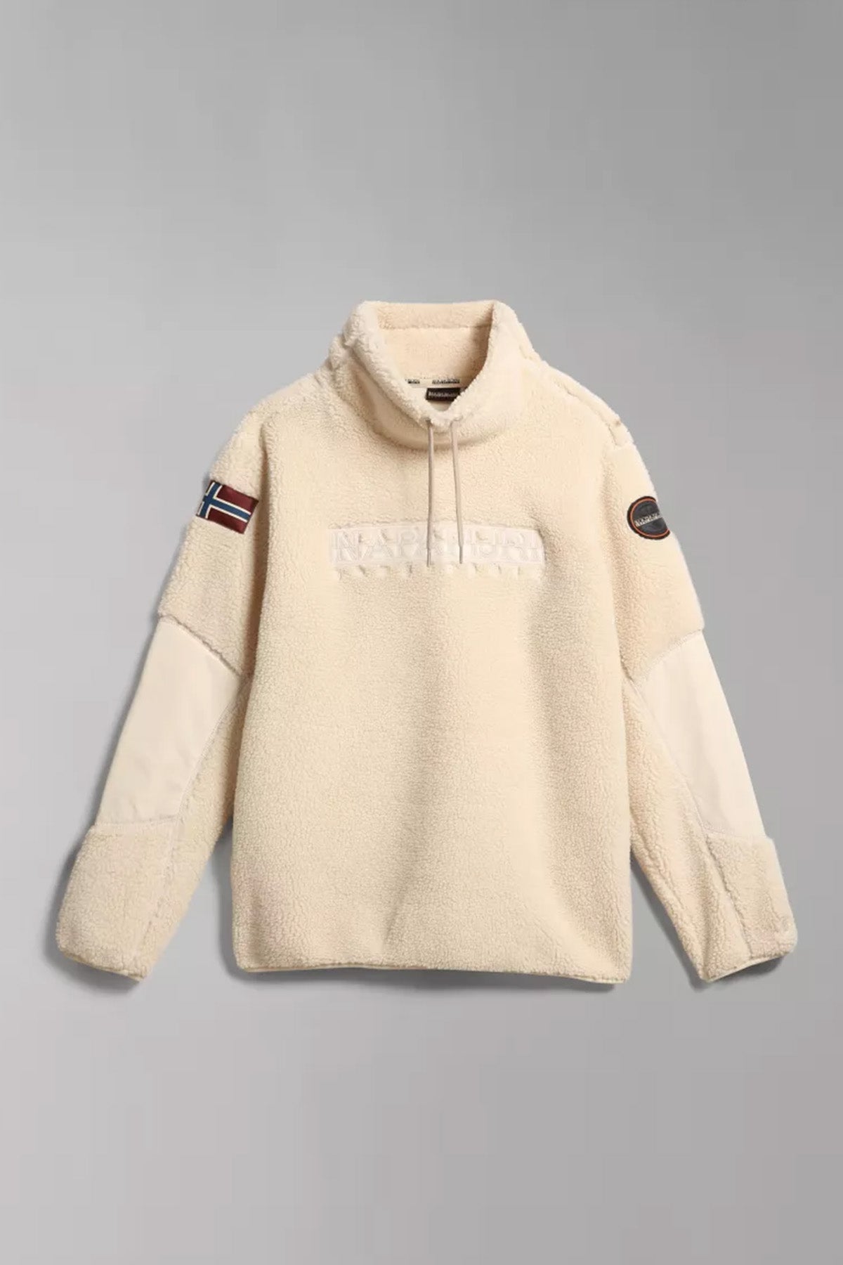 Napapijri Teide Dik Yaka Polar Sweatshirt-Libas Trendy Fashion Store