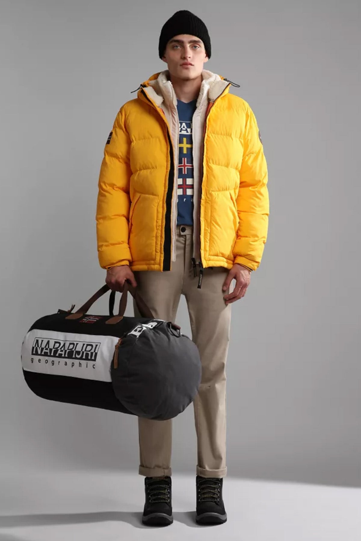 Napapijri Trollvegen Dik Yaka Polar Sweatshirt Ceket-Libas Trendy Fashion Store