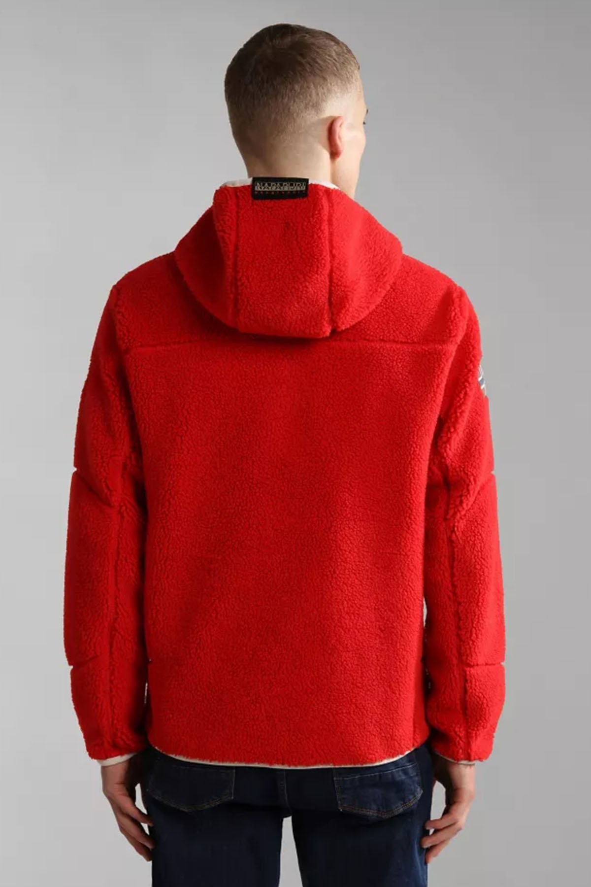 Napapijri Yupik Kapüşonlu Polar Sweatshirt Ceket-Libas Trendy Fashion Store