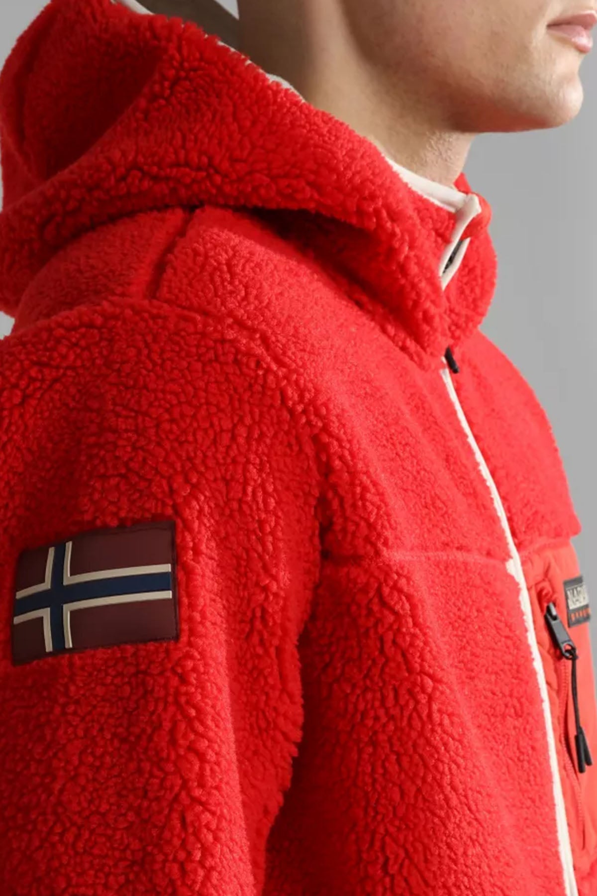 Napapijri Yupik Kapüşonlu Polar Sweatshirt Ceket-Libas Trendy Fashion Store