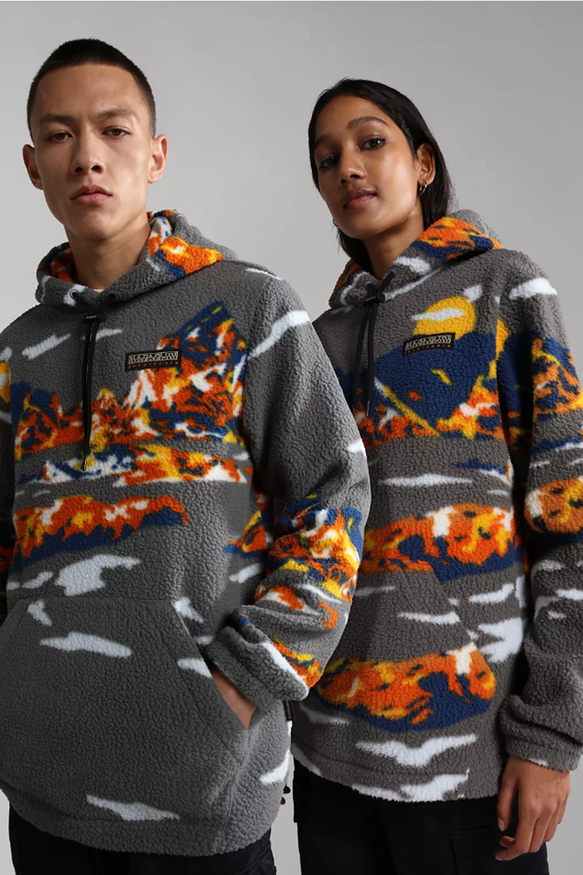 Napapijri Kapüşonlu Polar Sweatshirt-Libas Trendy Fashion Store