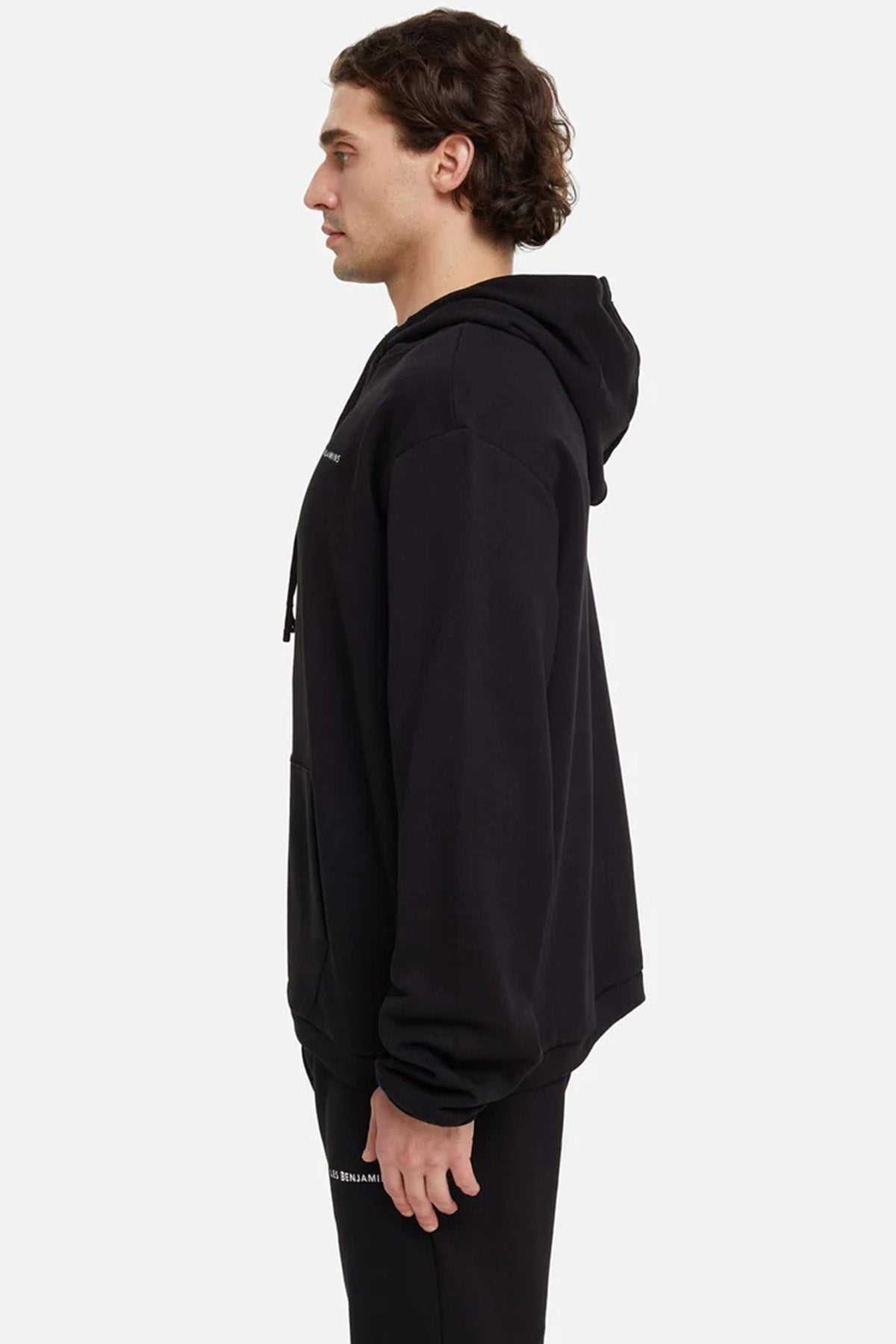 Les Benjamins Logolu Kapüşonlu Sweatshirt-Libas Trendy Fashion Store