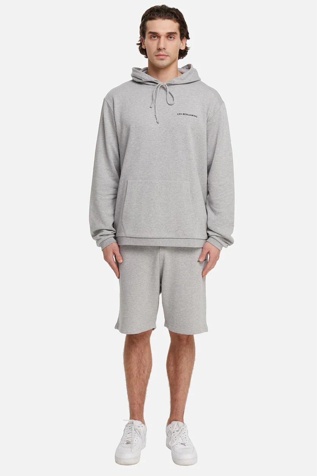 Les Benjamins Logolu Kapüşonlu Sweatshirt-Libas Trendy Fashion Store