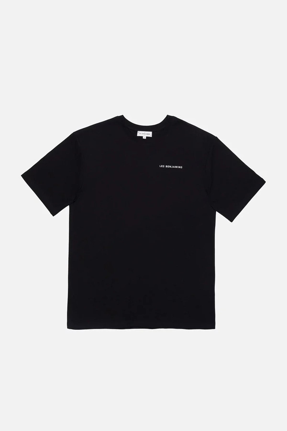 Les Benjamins Yuvarlak Yaka Logolu T-shirt-Libas Trendy Fashion Store