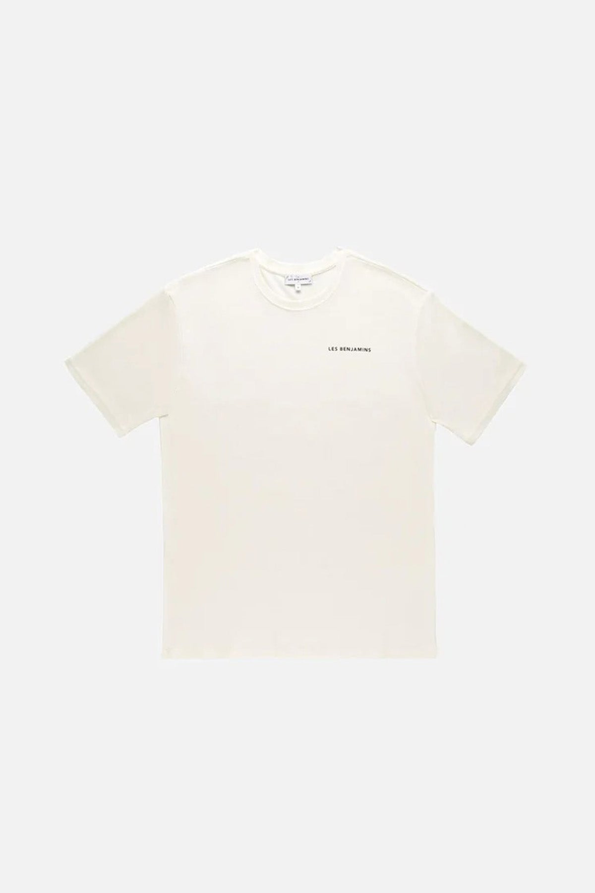 Les Benjamins Yuvarlak Yaka Logolu T-shirt-Libas Trendy Fashion Store