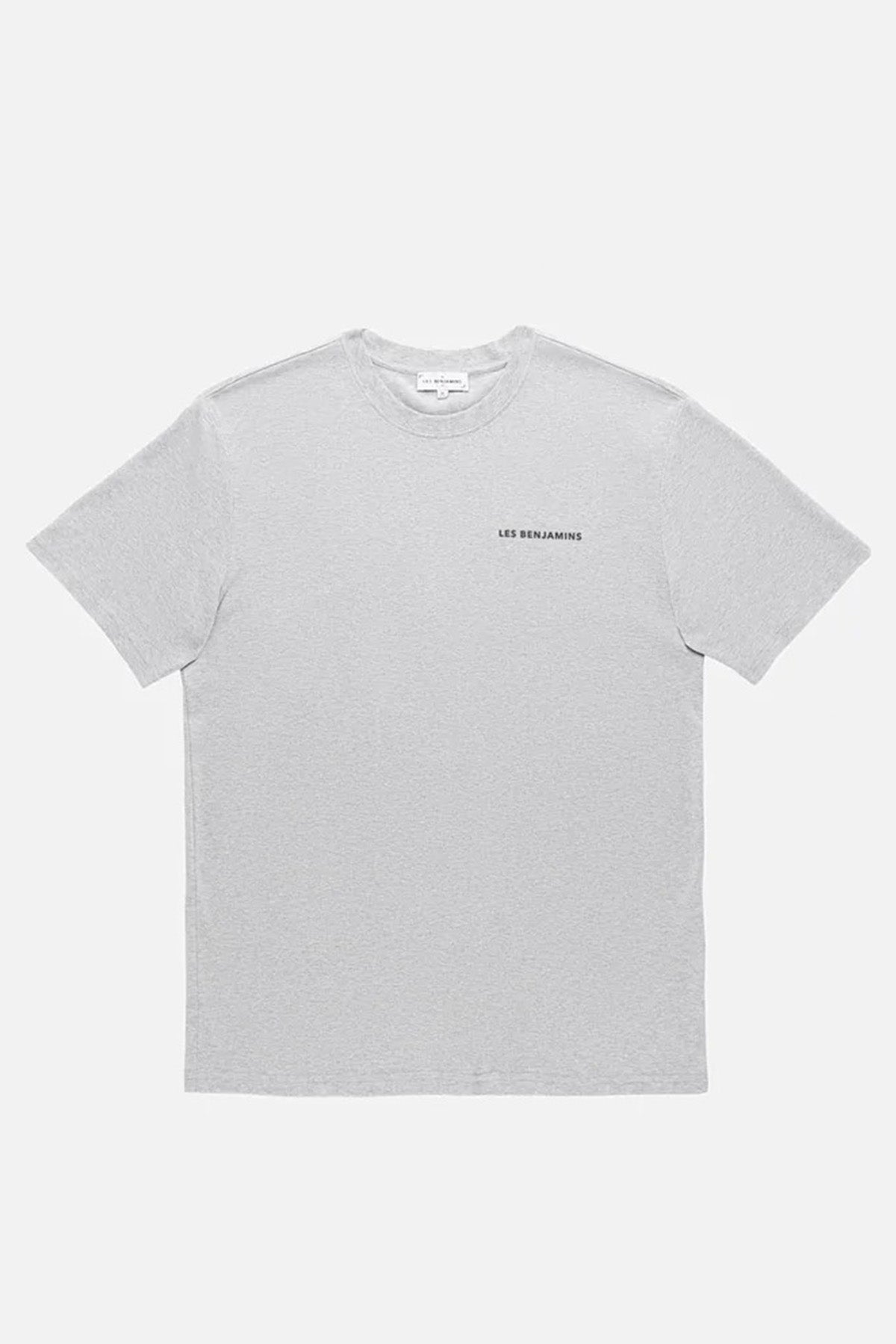 Les Benjamins Yuvarlak Yaka Logolu T-shirt-Libas Trendy Fashion Store