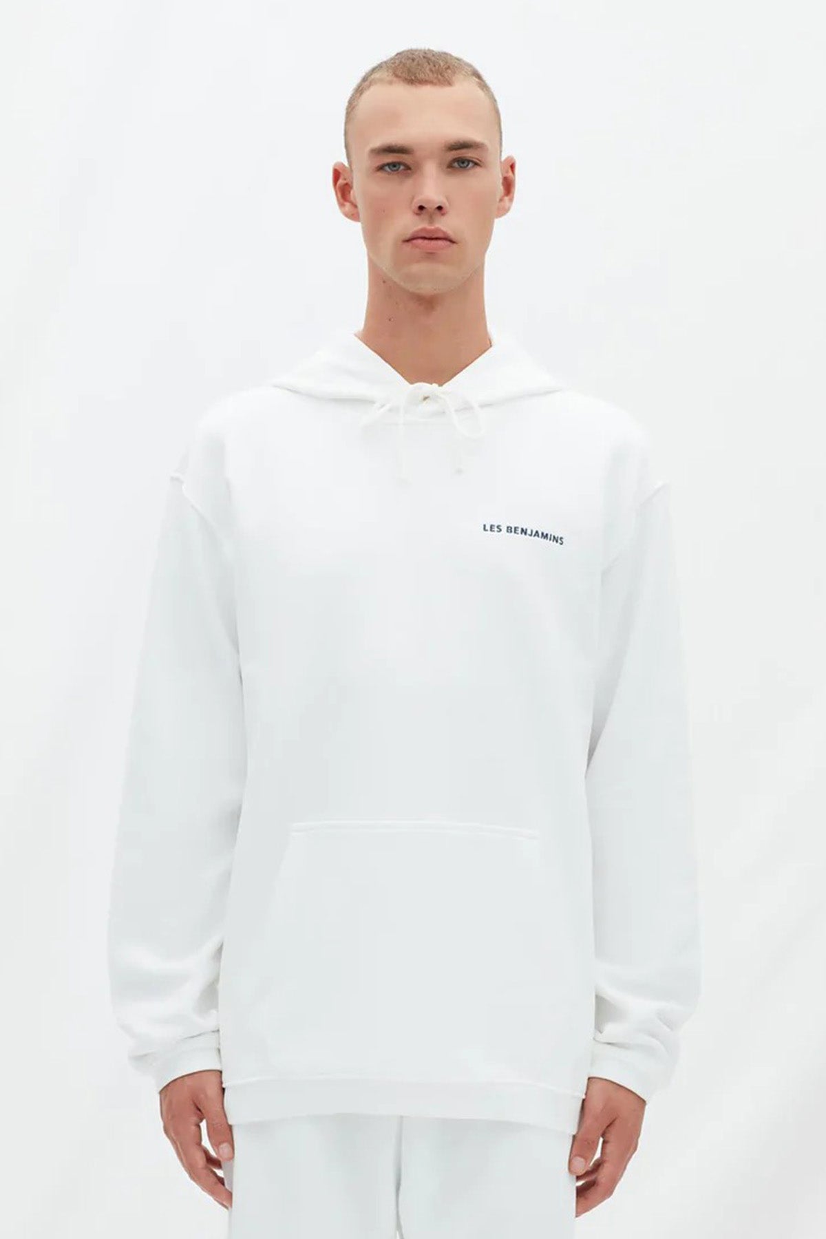 Les Benjamins Logolu Kapüşonlu Sweatshirt-Libas Trendy Fashion Store