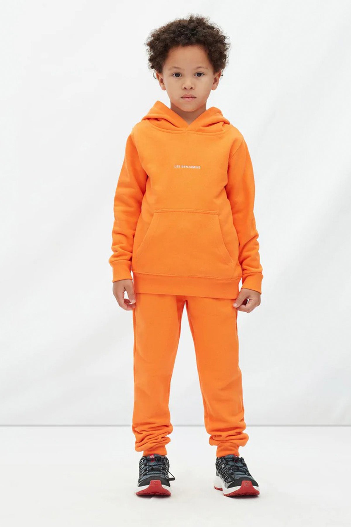 Les Benjamins Kids 6-9 Yaş Unisex Çocuk Logolu Kapüşonlu Sweatshirt-Libas Trendy Fashion Store