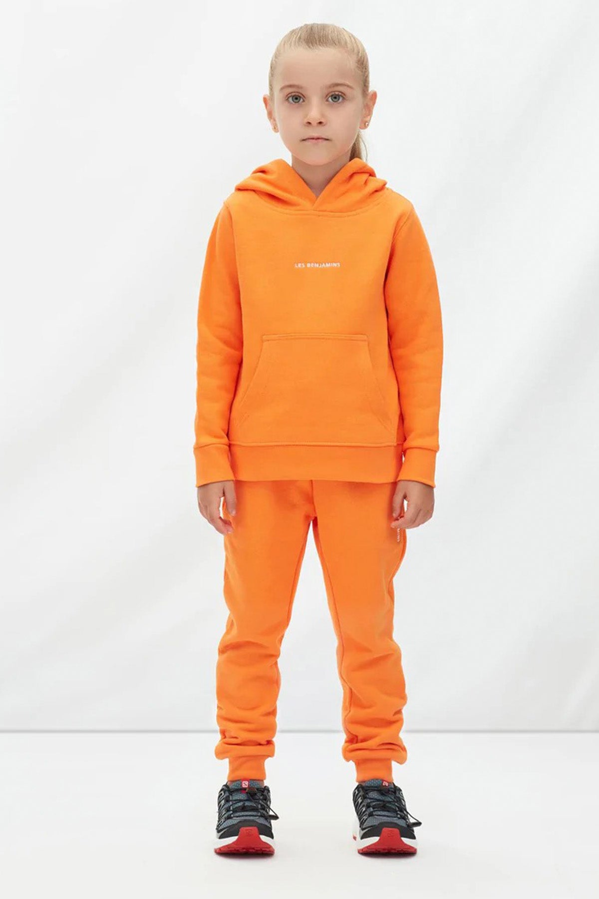 Les Benjamins Kids 6-9 Yaş Unisex Çocuk Logolu Kapüşonlu Sweatshirt-Libas Trendy Fashion Store