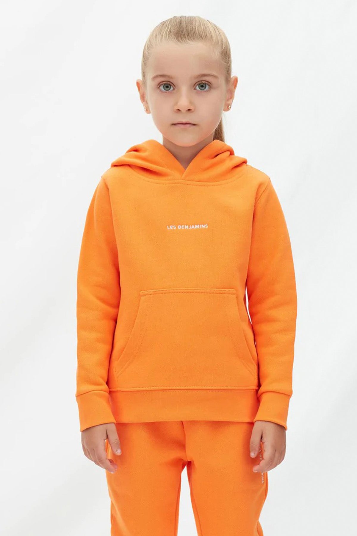 Les Benjamins Kids 6-9 Yaş Unisex Çocuk Logolu Kapüşonlu Sweatshirt-Libas Trendy Fashion Store