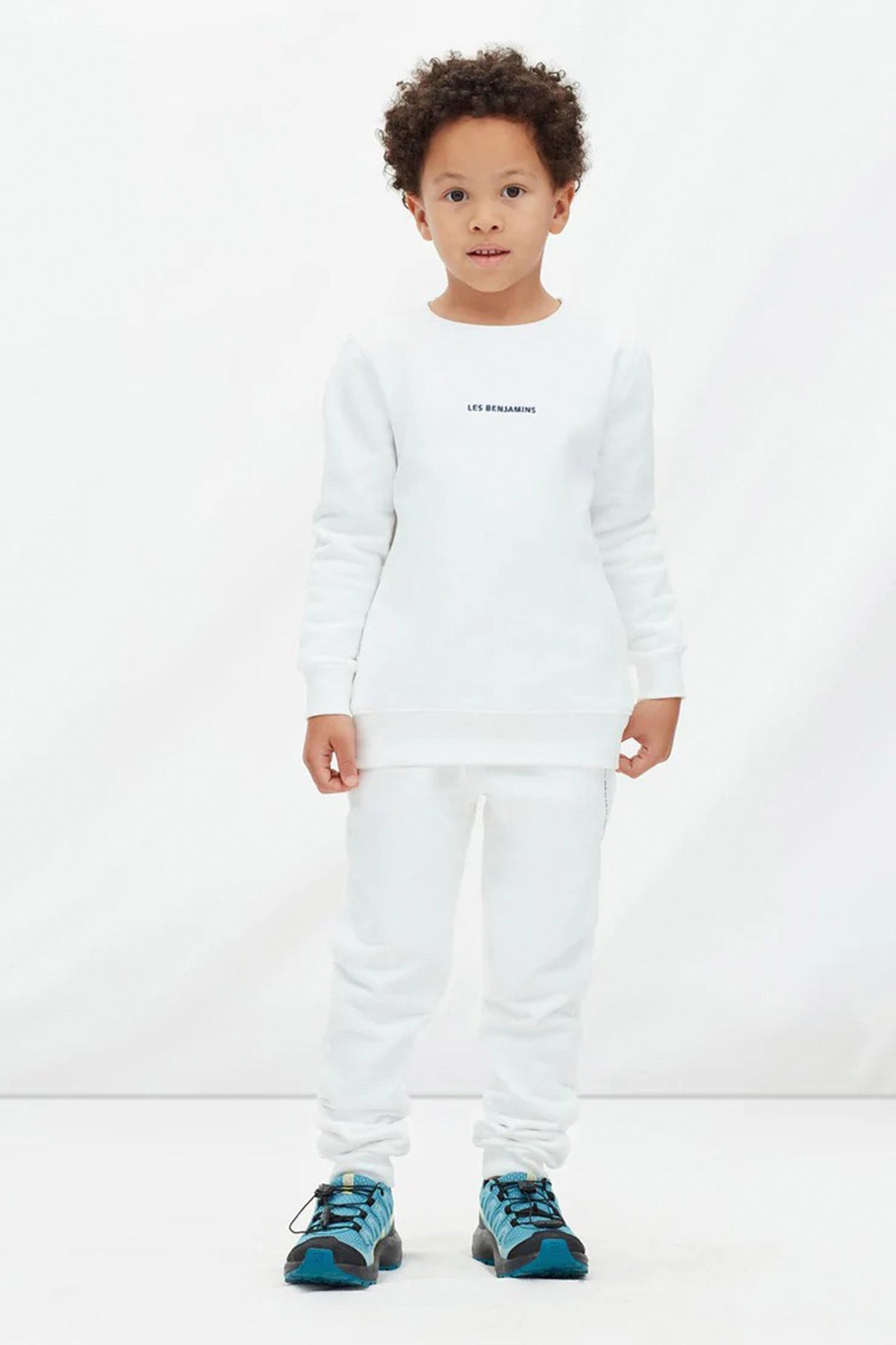 Les Benjamins Kids 3-6 Yaş Unisex Çocuk Logolu Sweatshirt-Libas Trendy Fashion Store