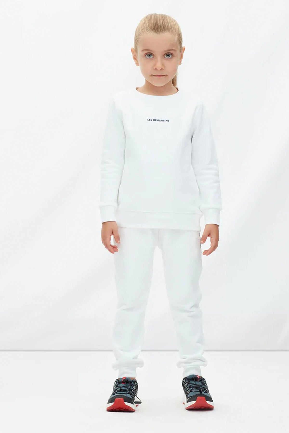 Les Benjamins Kids 3-6 Yaş Unisex Çocuk Logolu Sweatshirt-Libas Trendy Fashion Store