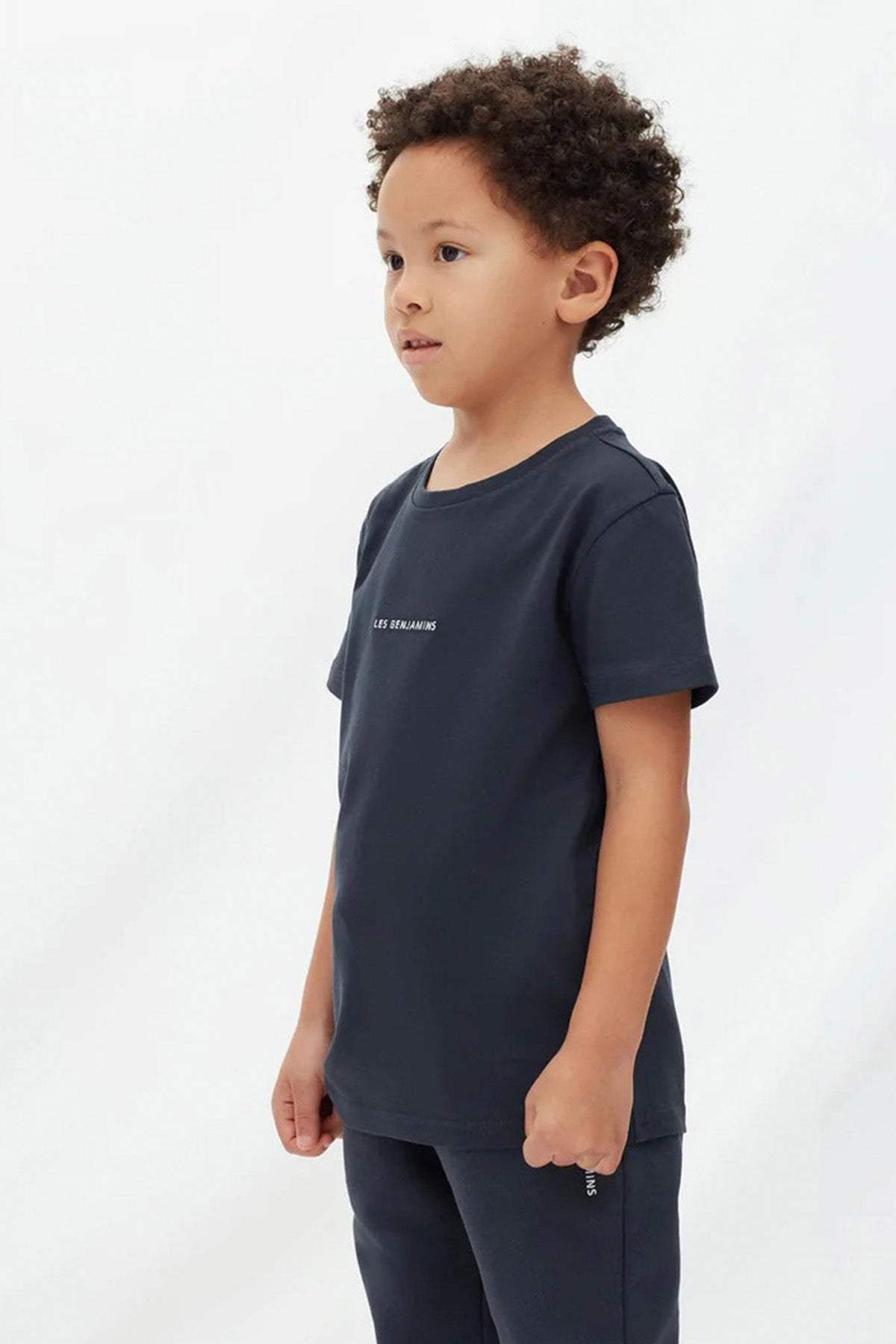 Les Benjamins Kids 4-10 Yaş Unisex Çocuk Logolu T-shirt-Libas Trendy Fashion Store