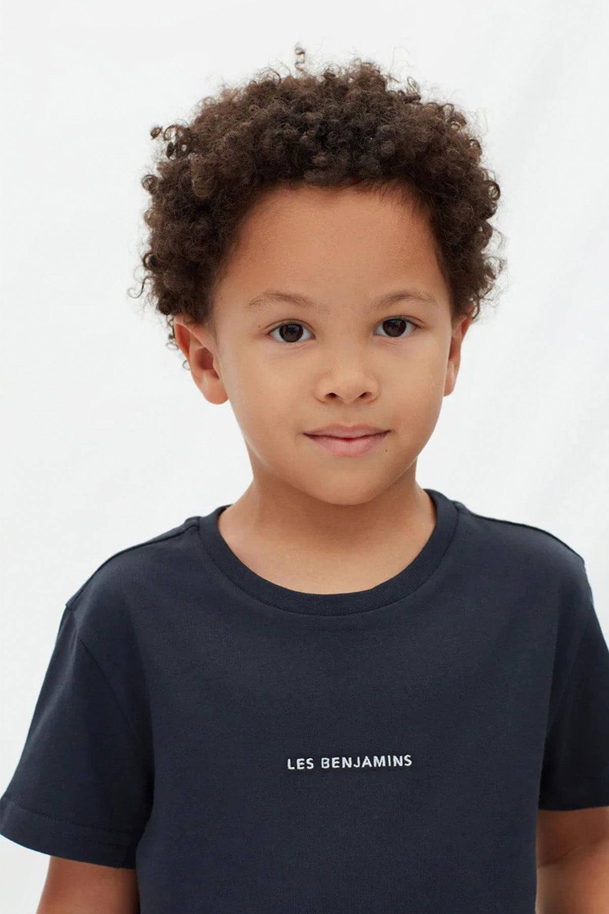 Les Benjamins Kids 4-10 Yaş Unisex Çocuk Logolu T-shirt-Libas Trendy Fashion Store