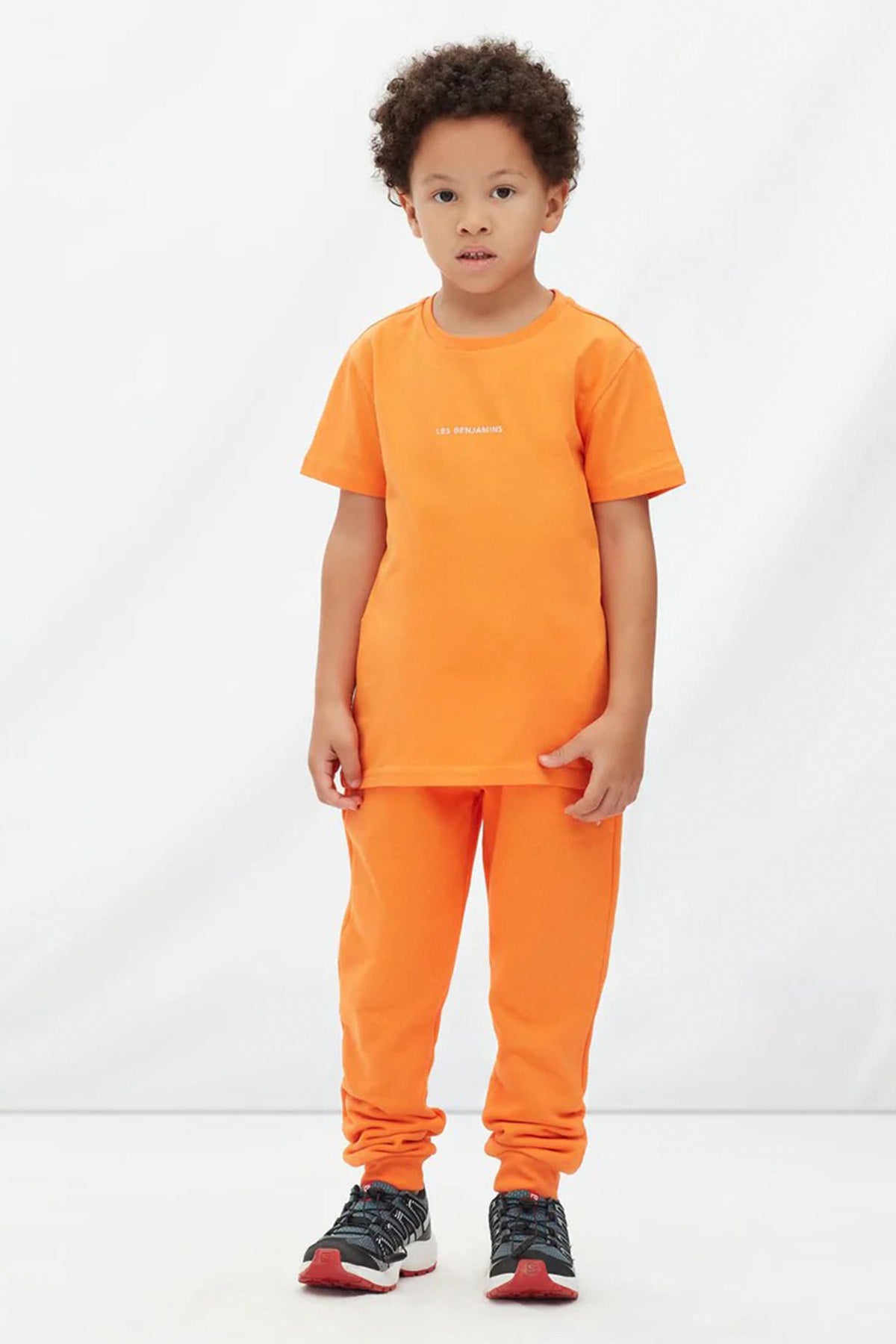 Les Benjamins Kids 3-10 Yaş Unisex Çocuk Logolu T-shirt-Libas Trendy Fashion Store