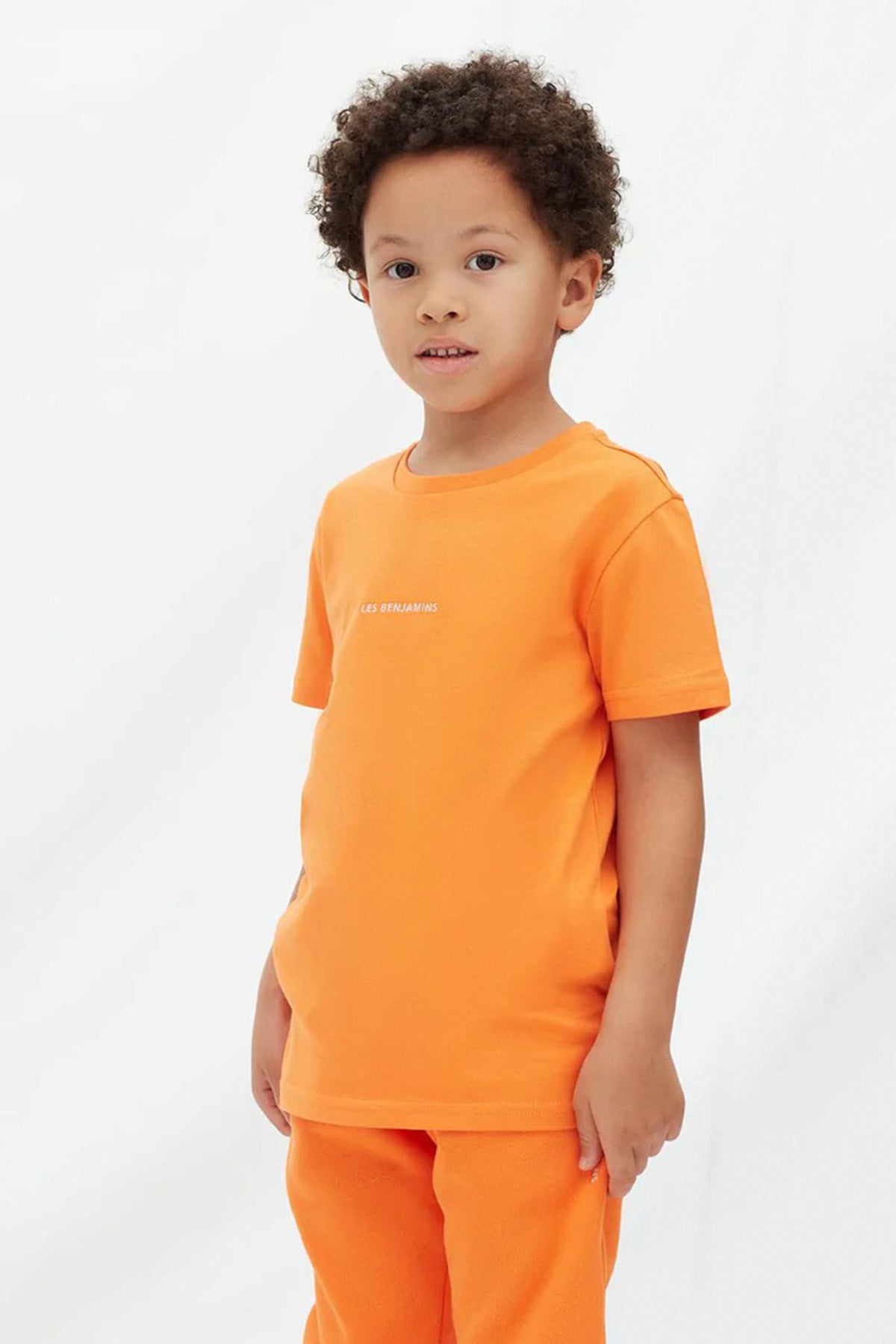Les Benjamins Kids 3-10 Yaş Unisex Çocuk Logolu T-shirt-Libas Trendy Fashion Store