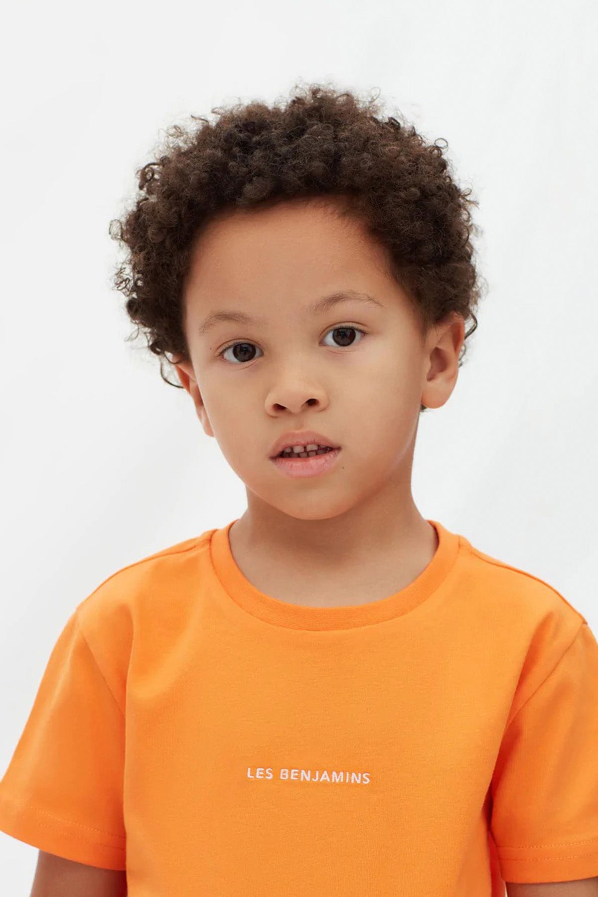 Les Benjamins Kids 3-10 Yaş Unisex Çocuk Logolu T-shirt-Libas Trendy Fashion Store