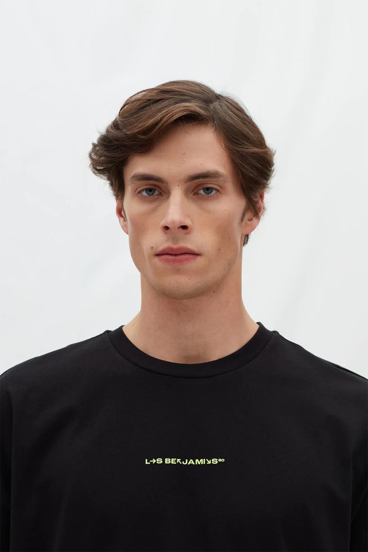 Les Benjamins Logolu Geniş Kesim T-shirt-Libas Trendy Fashion Store