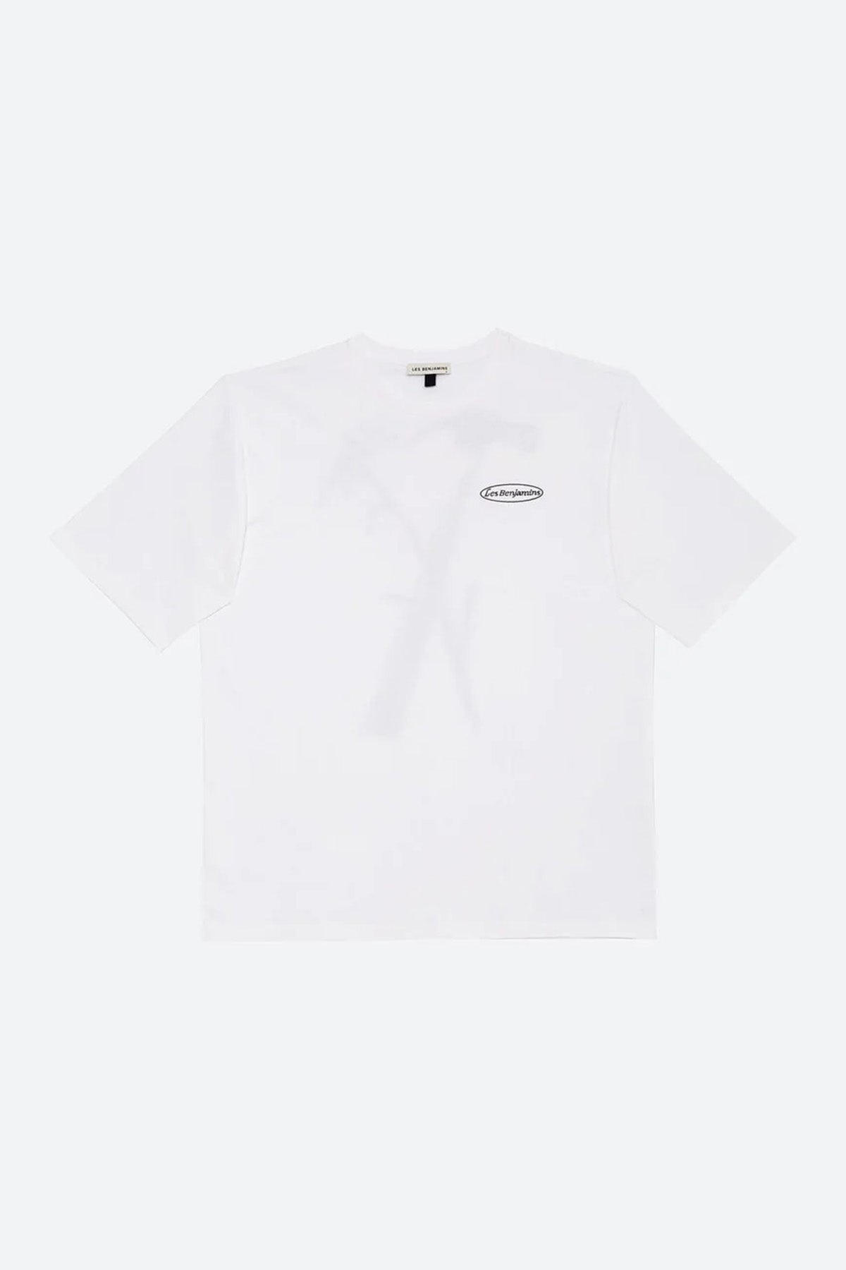 Les Benjamins Yuvarlak Yaka Logolu T-shirt-Libas Trendy Fashion Store