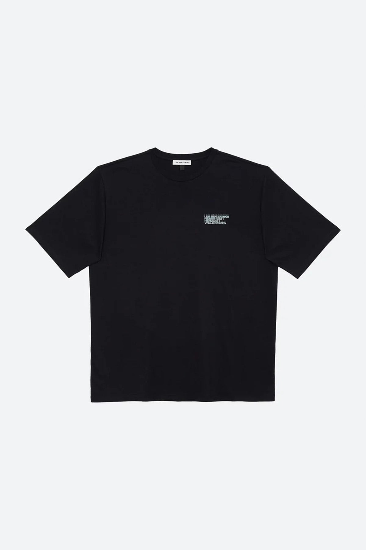 Les Benjamins Geniş Kesim Logolu T-shirt-Libas Trendy Fashion Store