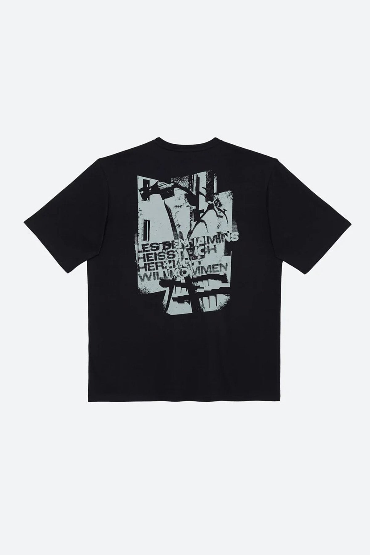 Les Benjamins Geniş Kesim Logolu T-shirt-Libas Trendy Fashion Store