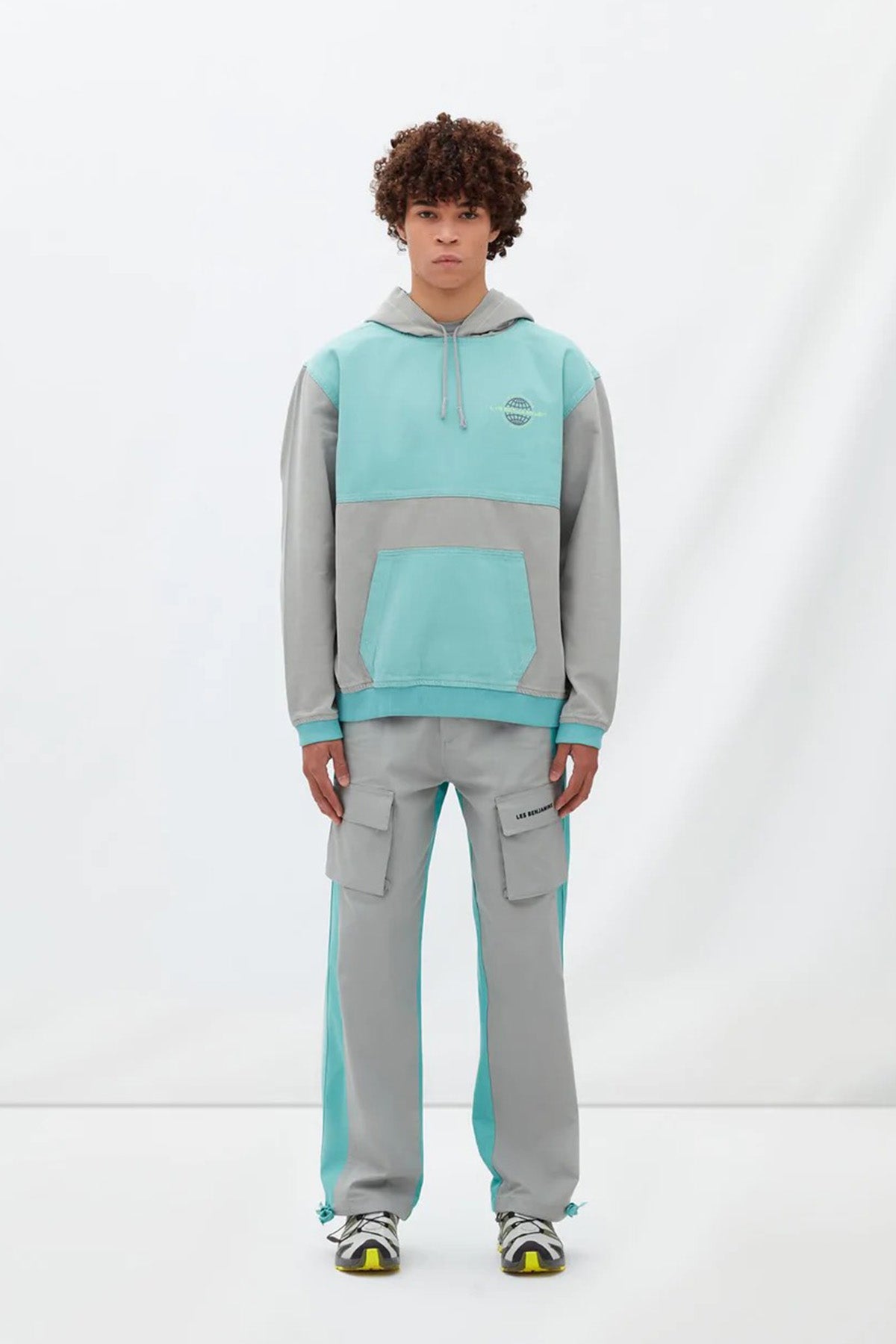 Les Benjamins Logolu Kapüşonlu Sweatshirt-Libas Trendy Fashion Store