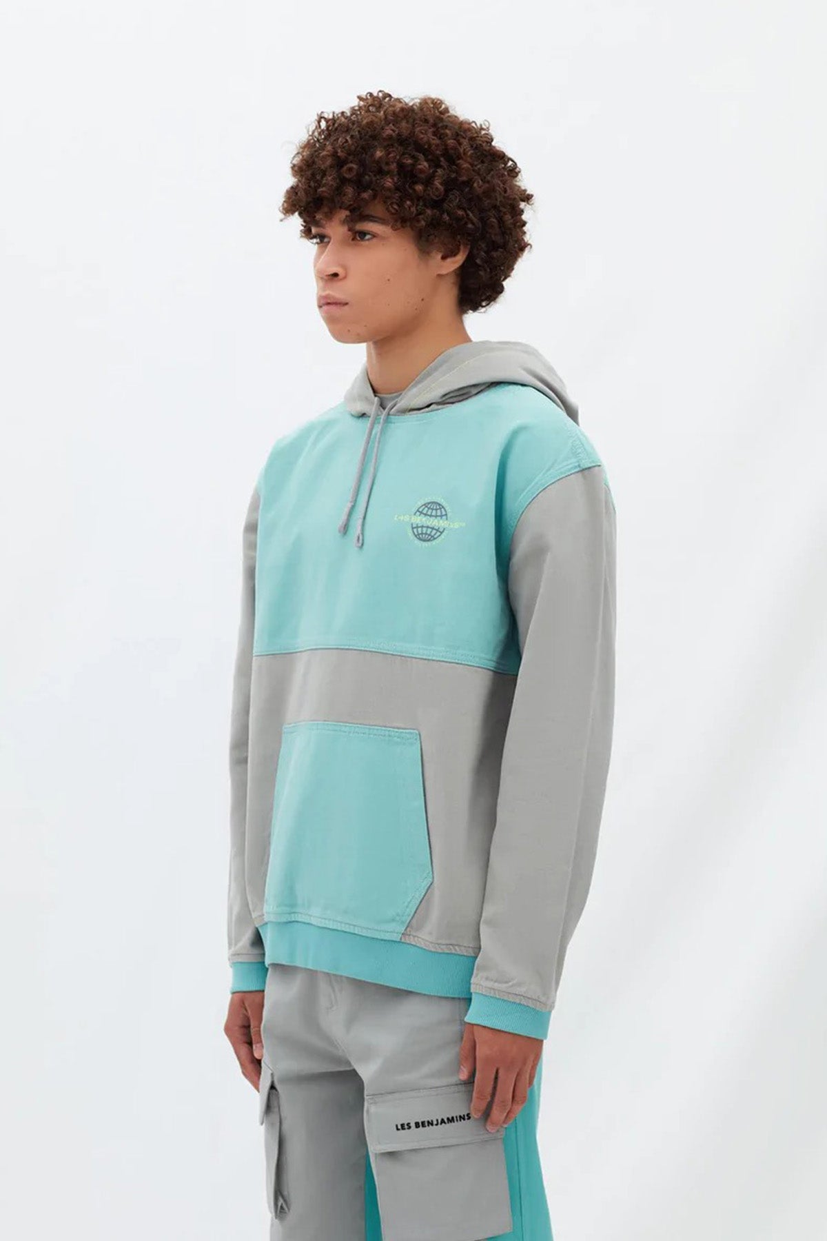 Les Benjamins Logolu Kapüşonlu Sweatshirt-Libas Trendy Fashion Store