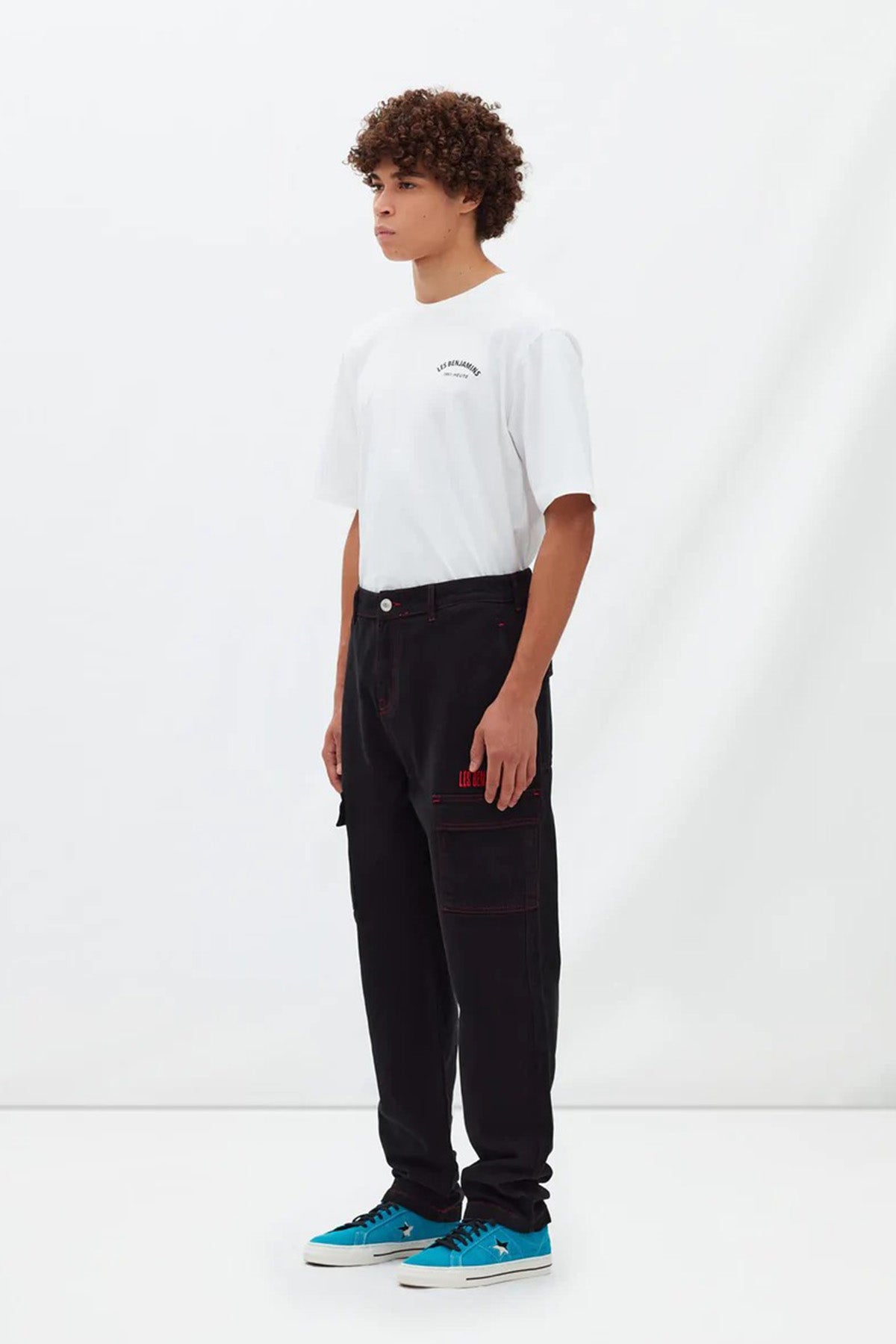 Les Benjamins Logolu Kargo Pantolon-Libas Trendy Fashion Store