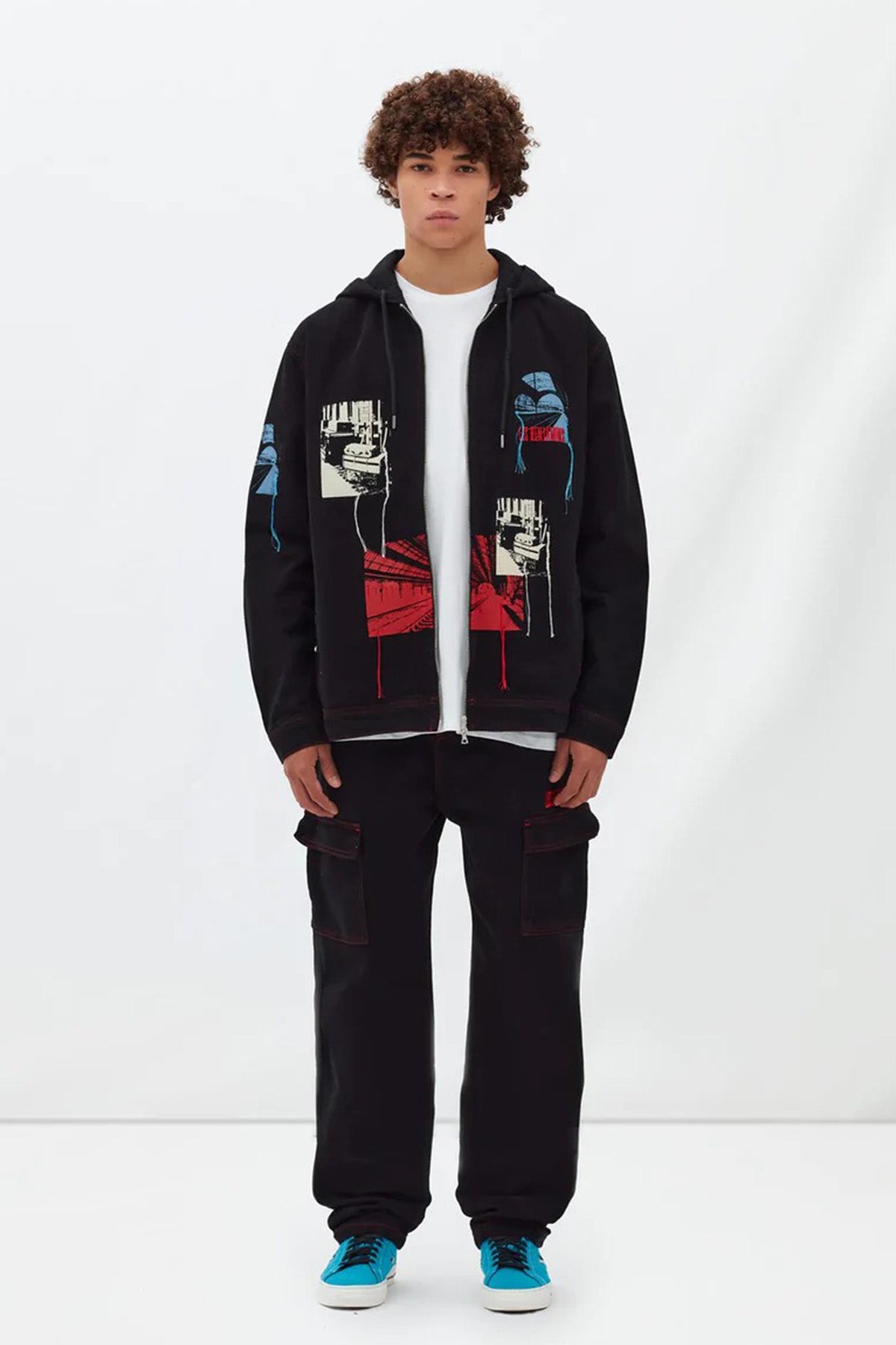 Les Benjamins Logolu Kargo Pantolon-Libas Trendy Fashion Store