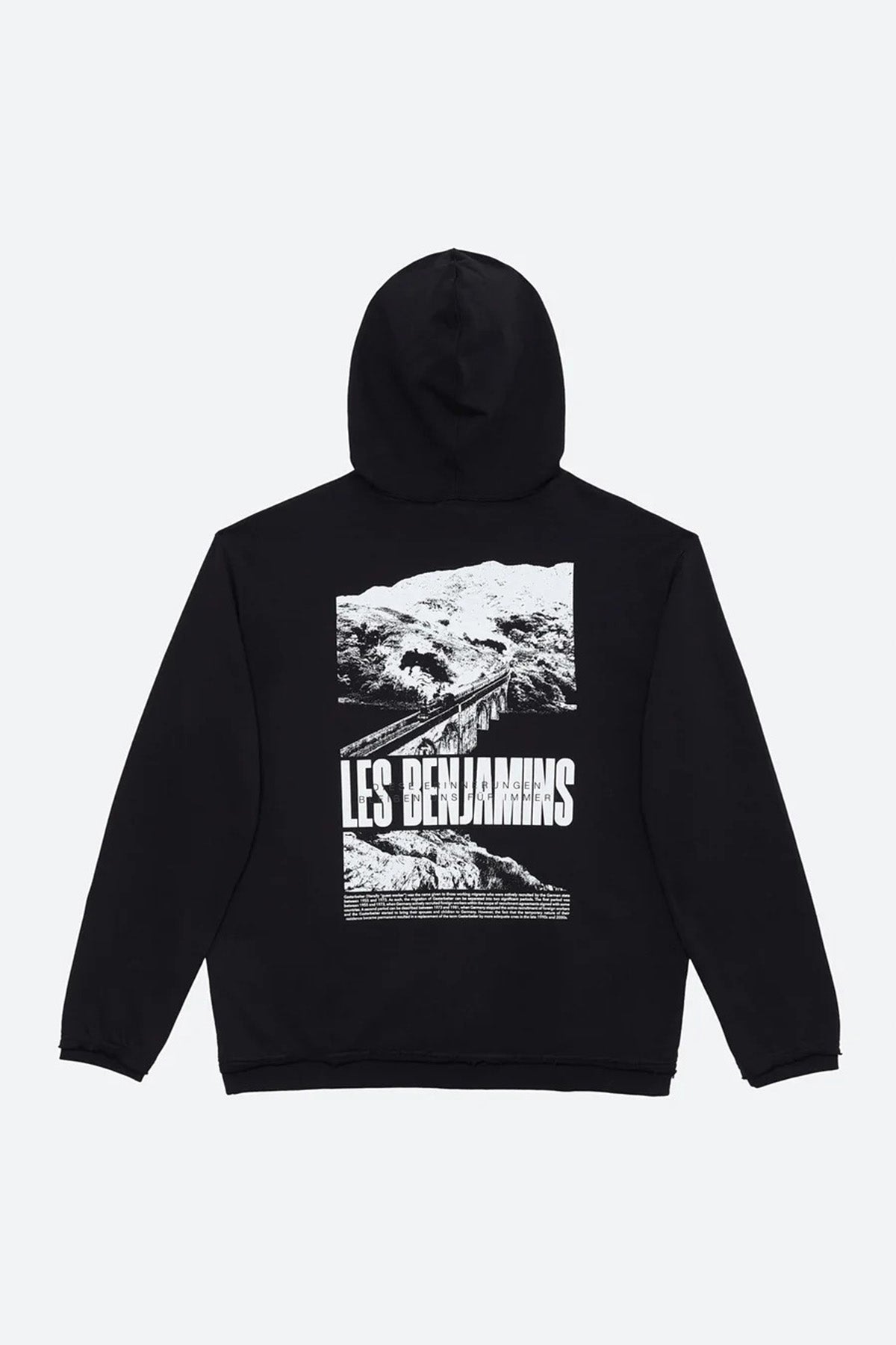 Les Benjamins Logolu Kapüşonlu Sweatshirt-Libas Trendy Fashion Store