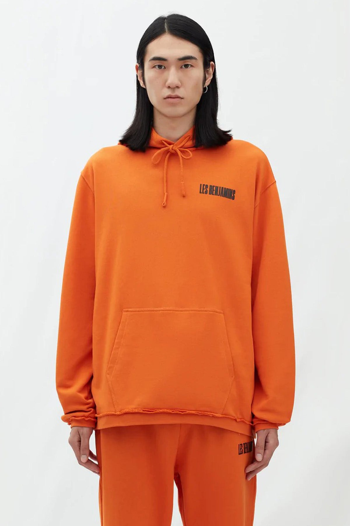 Les Benjamins Logolu Kapüşonlu Sweatshirt-Libas Trendy Fashion Store