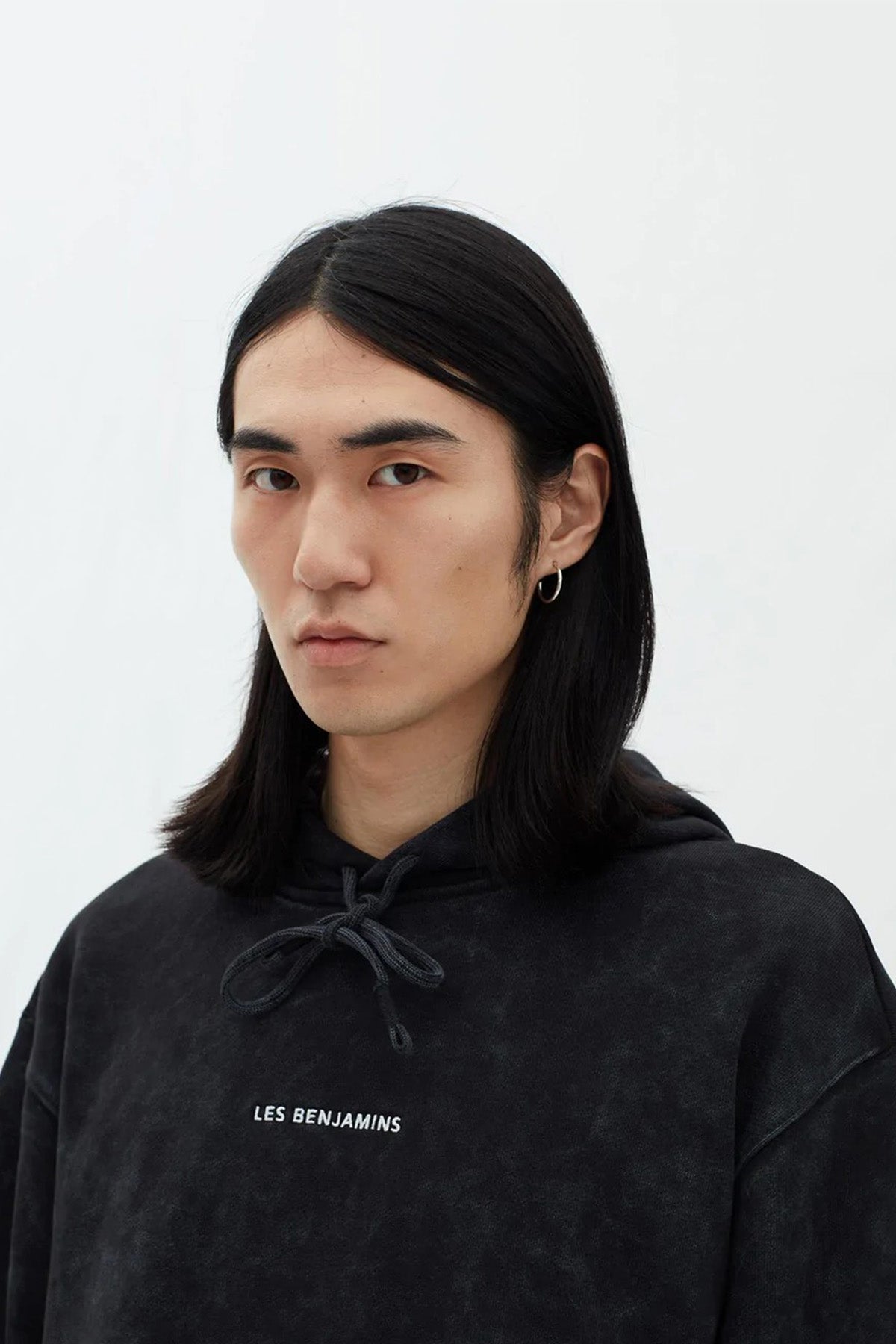 Les Benjamins Logolu Kapüşonlu Sweatshirt-Libas Trendy Fashion Store