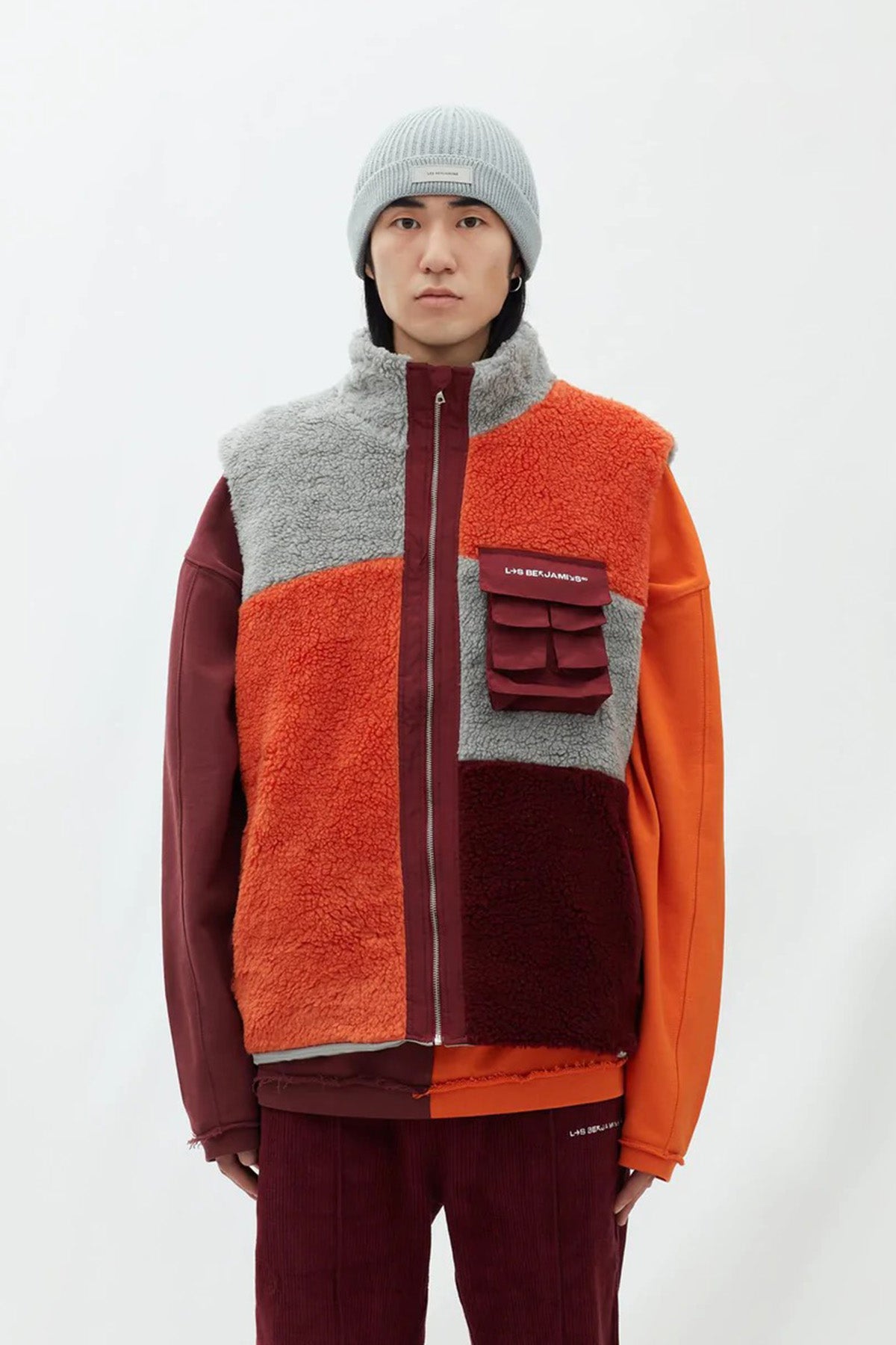 Les Benjamins Logolu Polar Yelek-Libas Trendy Fashion Store